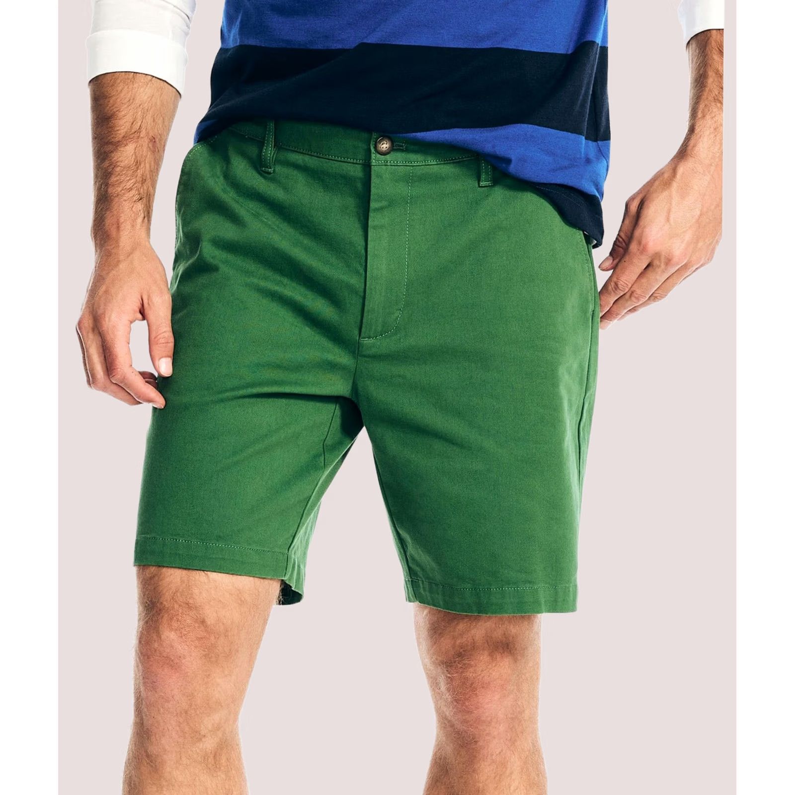 Nautica Nautica Mens Deck Casual Chino Shorts Green 40 Size US 40 / EU 56 - 1 Preview