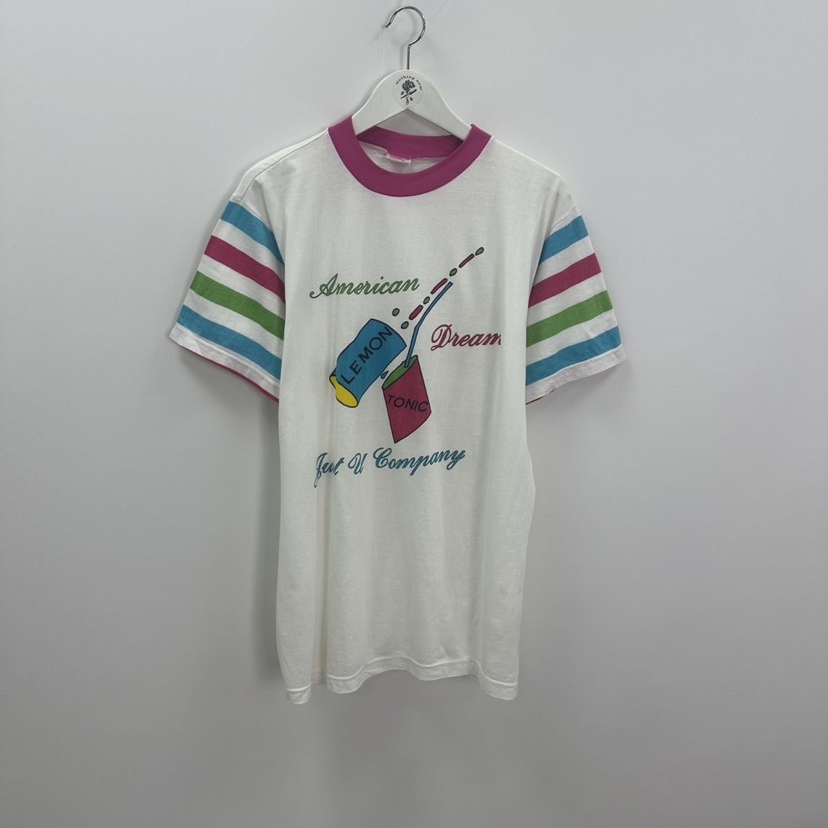 Vintage Vintage 90s American Dream Just U company lemon tonic y2k og Size US M / EU 48-50 / 2 - 2 Thumbnail