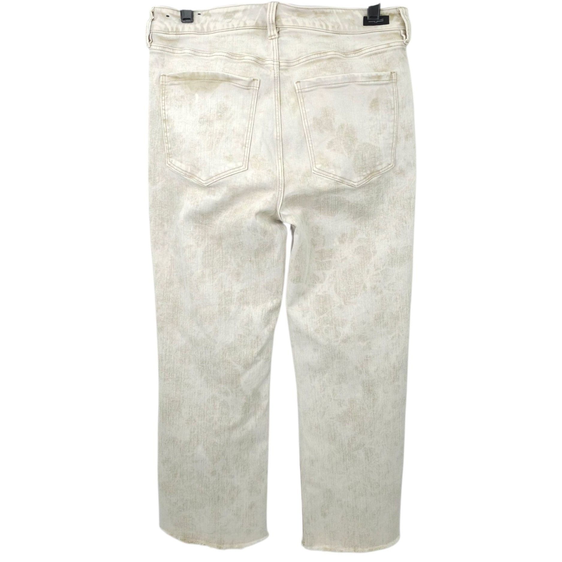 Other Liverpool Hannah Tie Dye Crop Jeans Women 10/30 Biscuit Tan Size 28" / US 6 / IT 42 - 2 Thumbnail