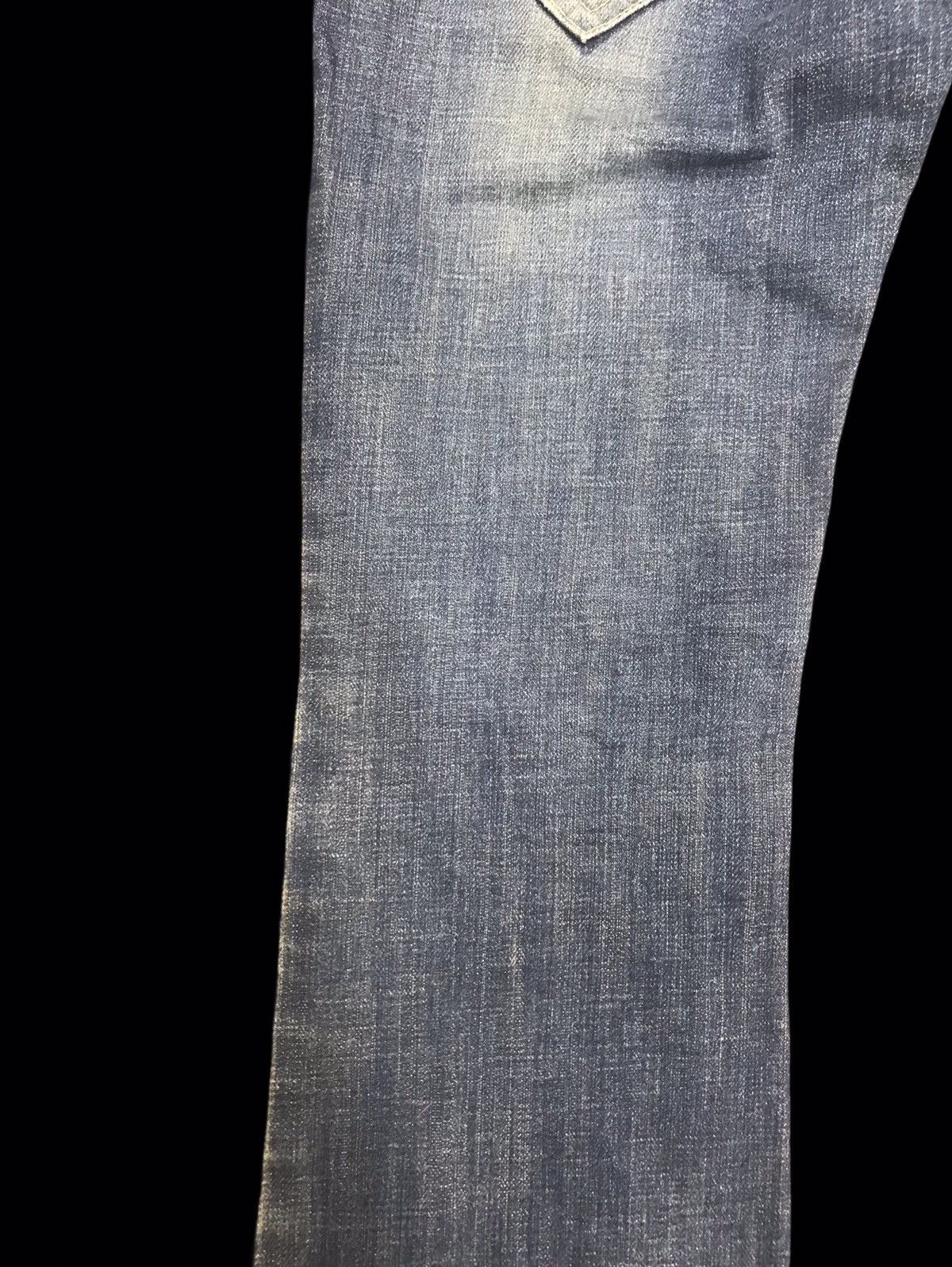 Designer × Japanese Brand 💥FLARE💥EDGE ON ALL MULTIPOCKETS FLARE DENIM F355 Size 29" - 15 Thumbnail