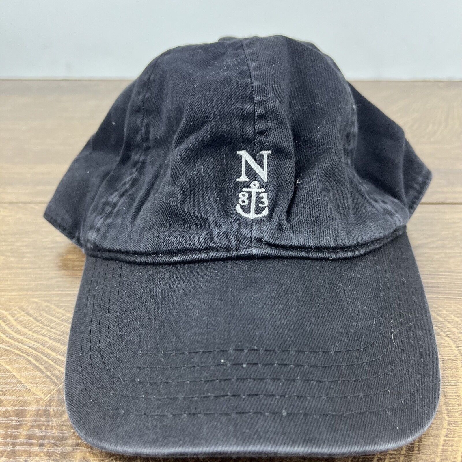 Other North 83 Anchor Hat Black Cap Adjustable Hat Black Adult Fit Size ONE SIZE - 5 Thumbnail