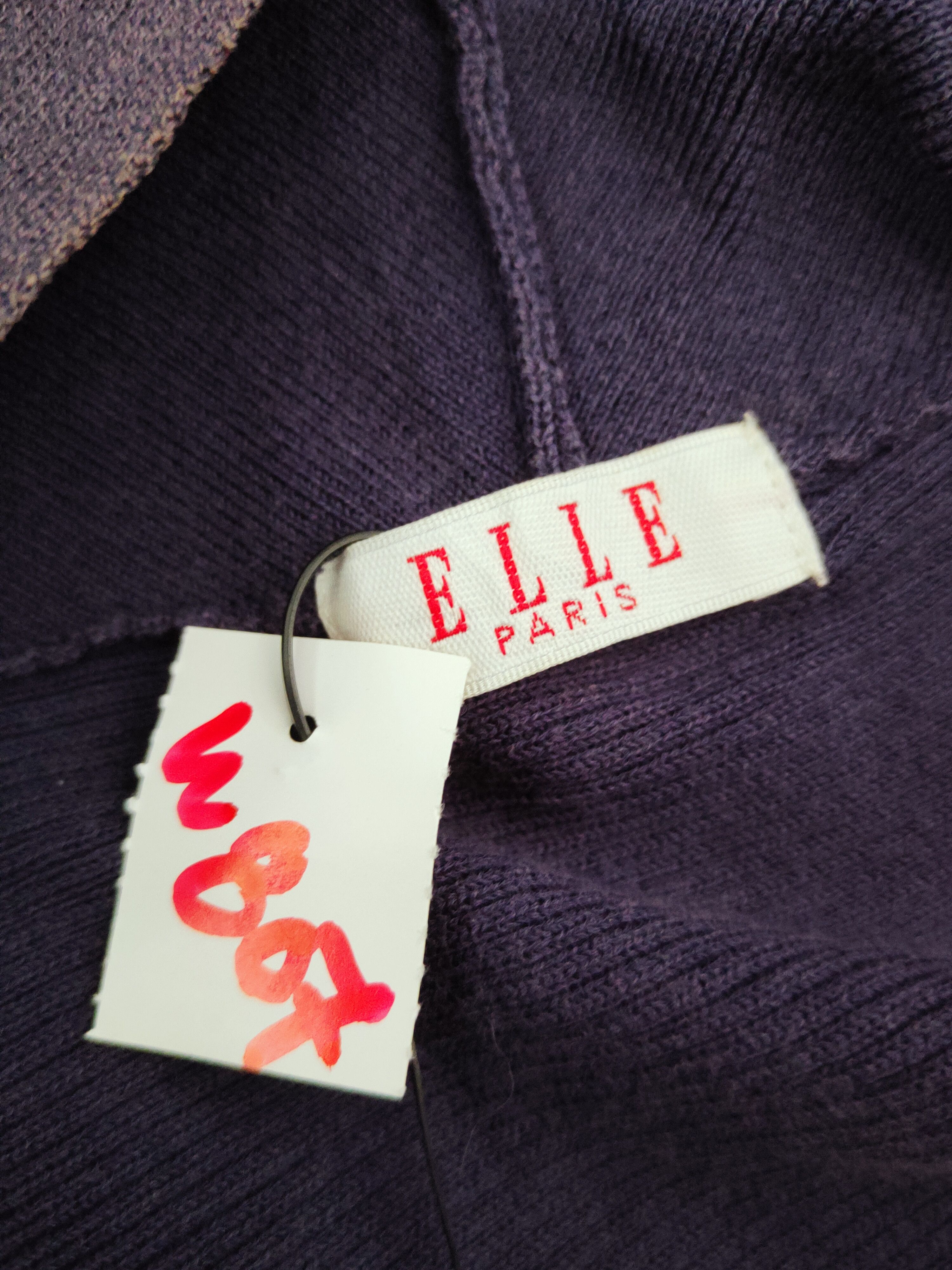 Japanese Brand × Vintage Elle Navy Knitwear Cardigan #W807 Size XS / US 0-2 / IT 36-38 - 12 Thumbnail