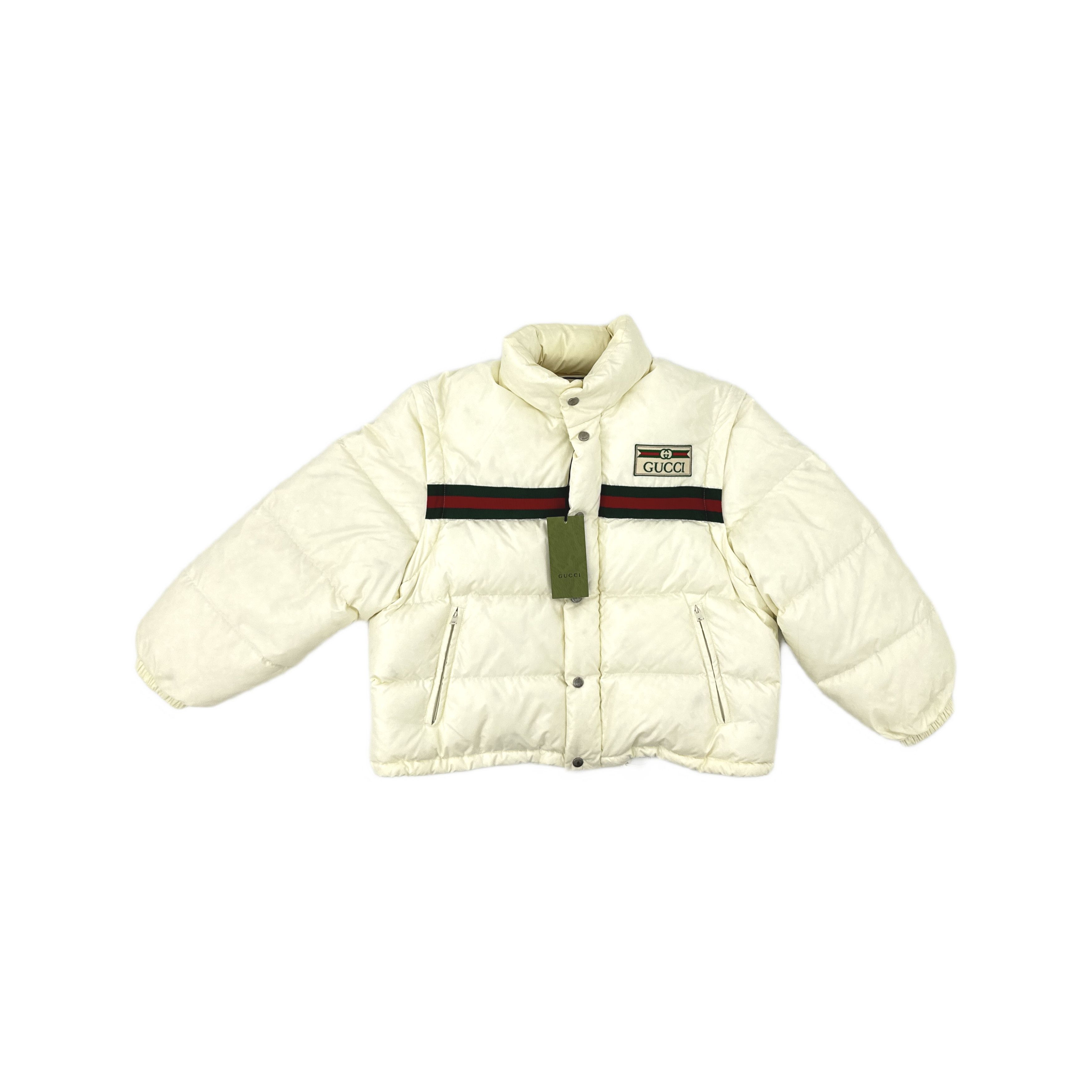 Gucci Gucci Web Stripe Logo Down Jacket Size 38 Size XS / US 0-2 / IT 36-38 - 1 Thumbnail