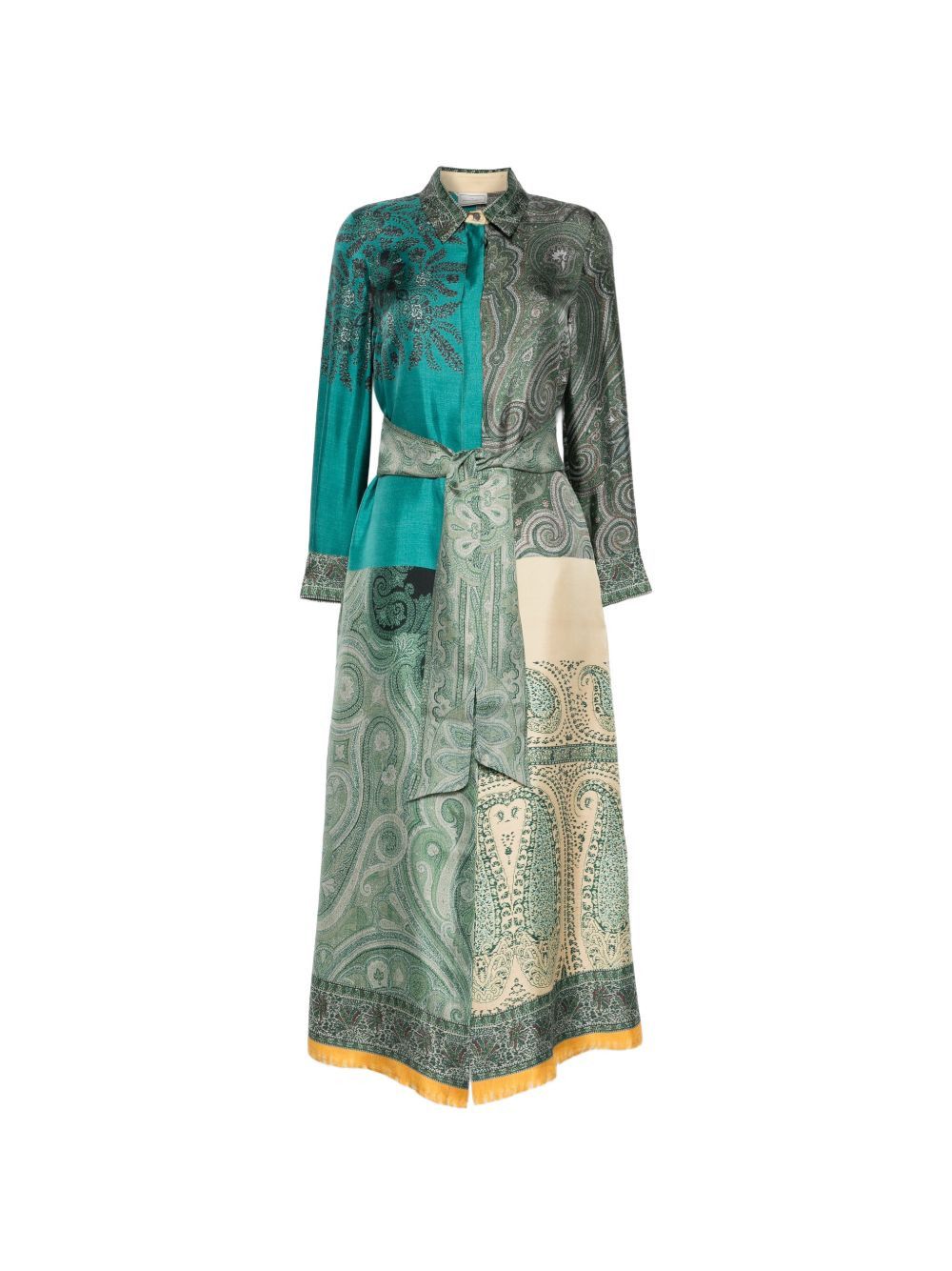 Pierre-Louis Mascia PRINTED SILK DRESS Size S / US 4 / IT 40 - 1 Thumbnail