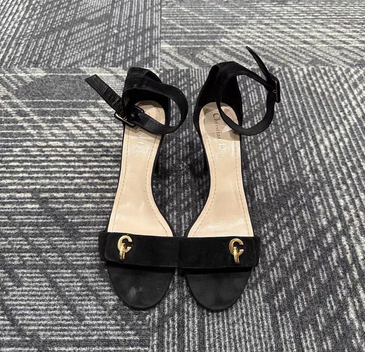 Dior Dior Velvet High Heels J42 Size US 9 / IT 39 - 2 Thumbnail