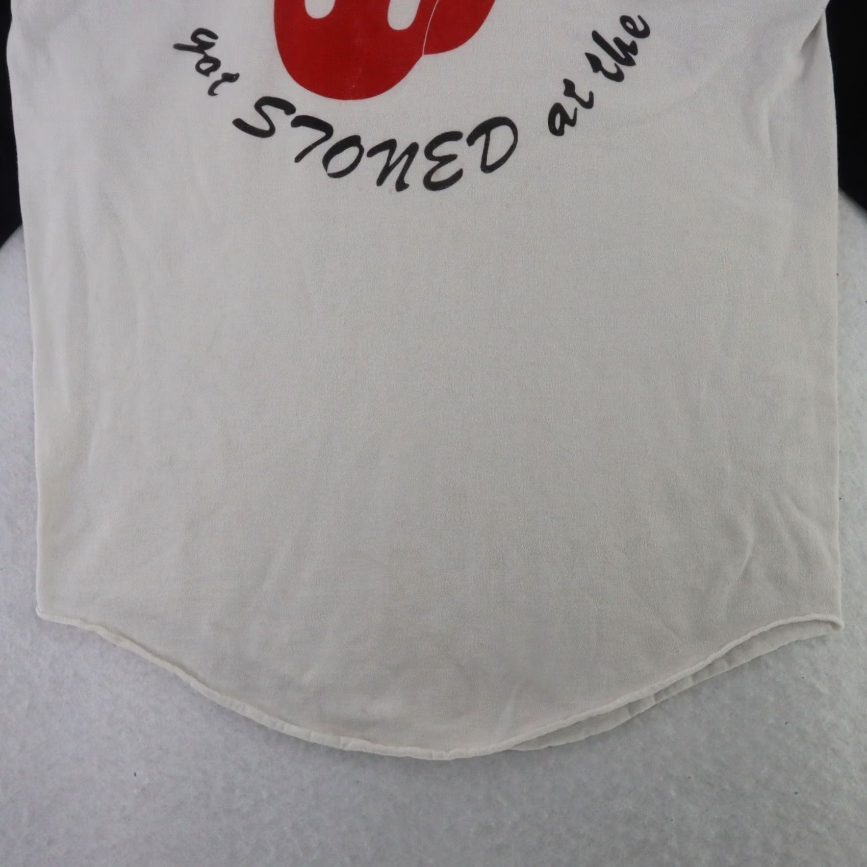 Vintage VINTAGE The Rolling Stones Shirt Mens 1981 3/4 Sleeve Jersey Black Medium Tshirt Size US M / EU 48-50 / 2 - 6 Thumbnail