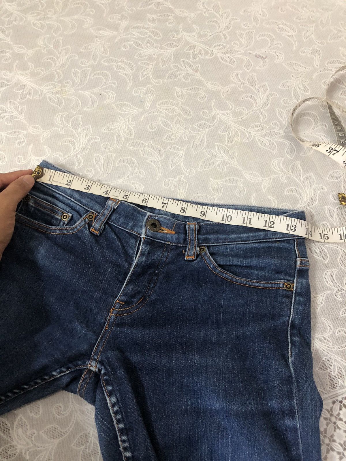 Hysteric Glamour Vintage Hysteric Glamour Faded Straight Cut Jeans Size 26" / US 2 / IT 38 - 14 Thumbnail