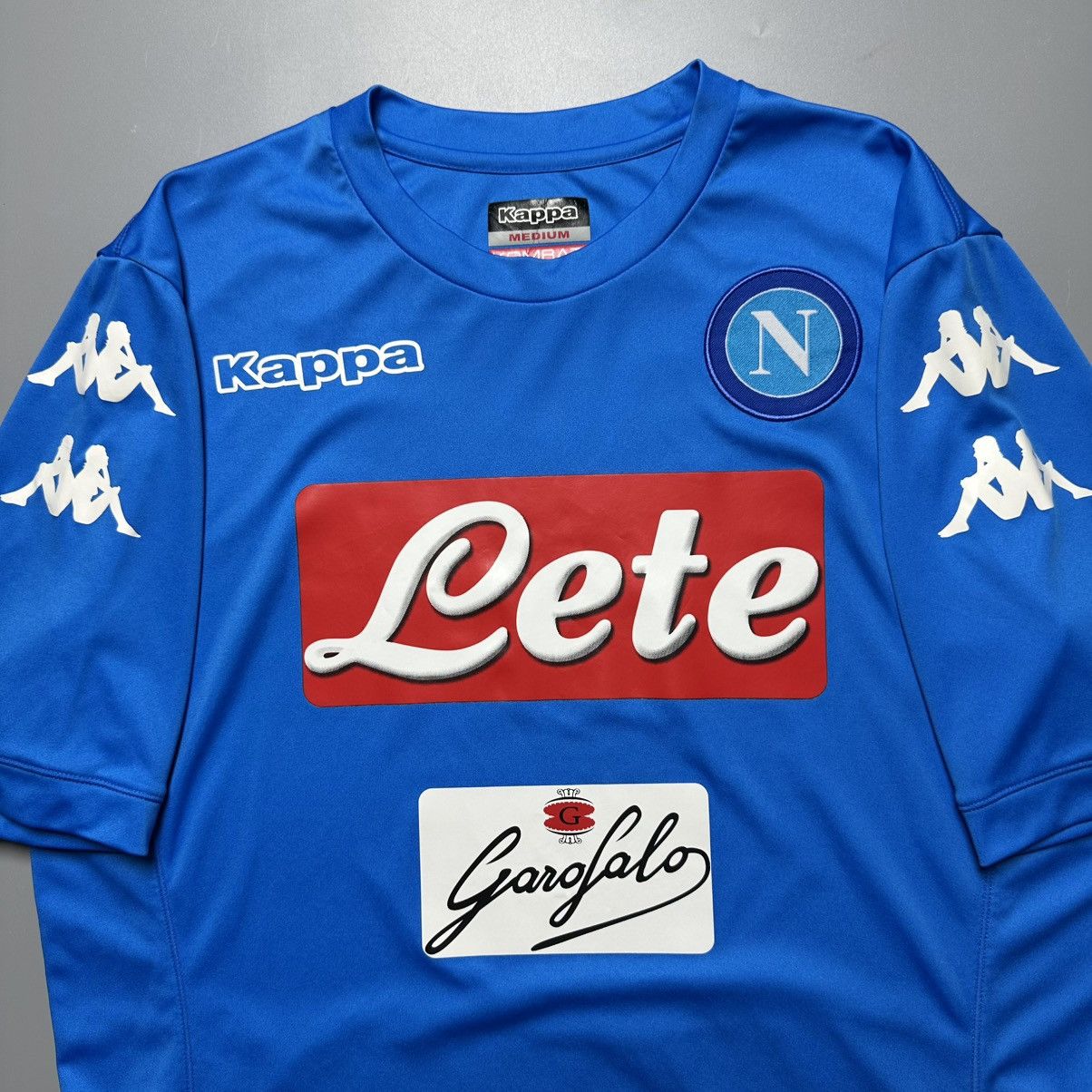 Kappa NAPOLI KAPPA 2016/2017 FOOTBALL HOME JERSEY #17 HAMSIK Size US M / EU 48-50 / 2 - 4 Thumbnail