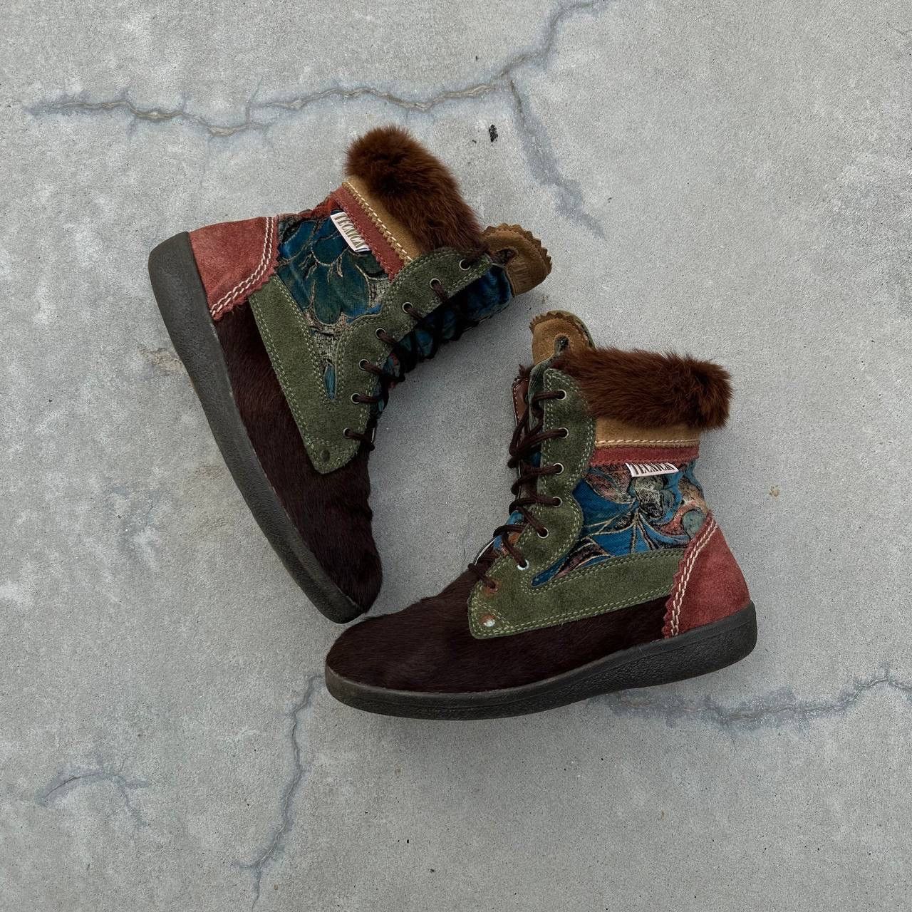 Japanese Brand × Vintage Vintage Tecnica winter women’s boots fur 37 size Size US 7 / IT 37 - 2 Thumbnail