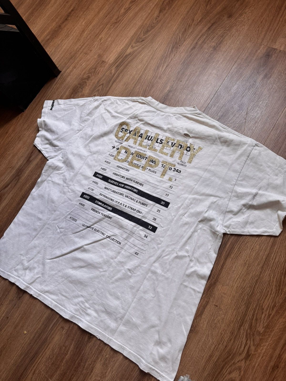 Gallery Dept. Gallery Dept. x Doc Johnson Sexual Positions Tee Size US XXL / EU 58 / 5 - 5 Thumbnail
