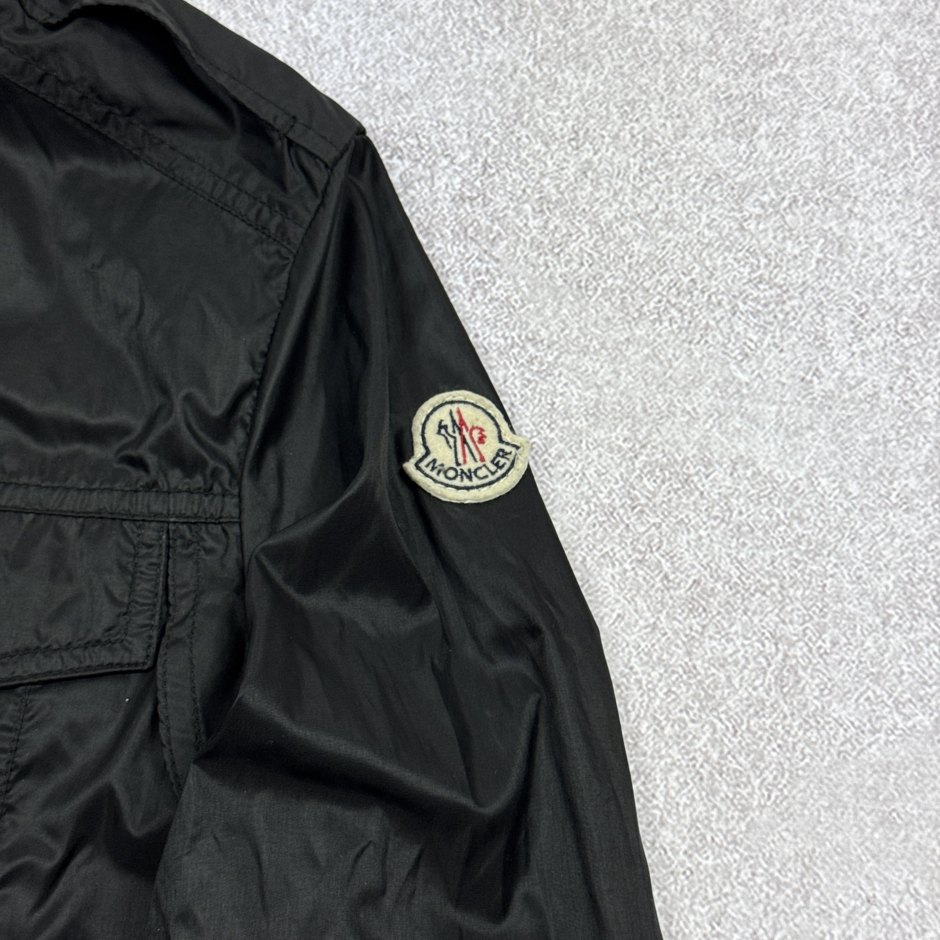 Moncler Women`s Moncler Z5E0084 Black Light Nylon Jacket Size 1 / S Size S / US 4 / IT 40 - 7 Thumbnail