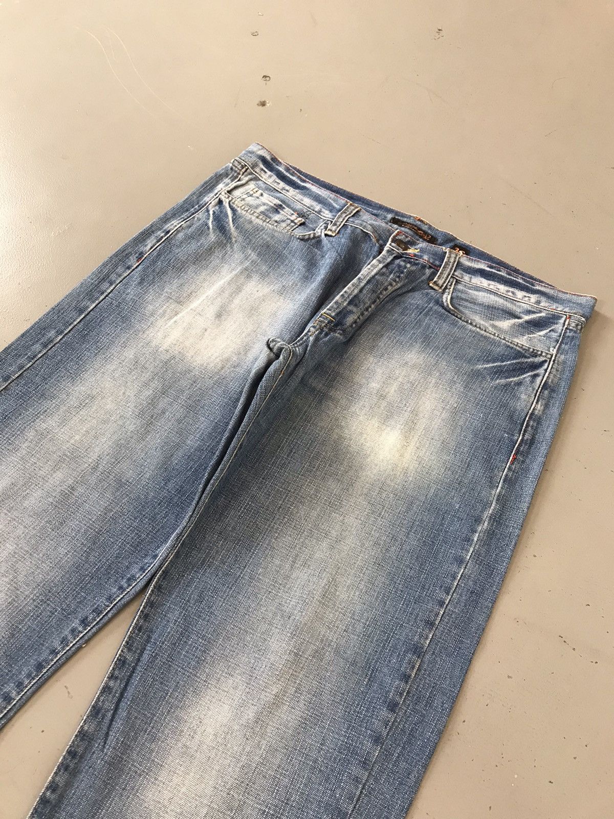 Ed Hardy × Vintage Ed Hardy Tiger 🐯 Embroidery Denim Size US 36 / EU 52 - 6 Thumbnail