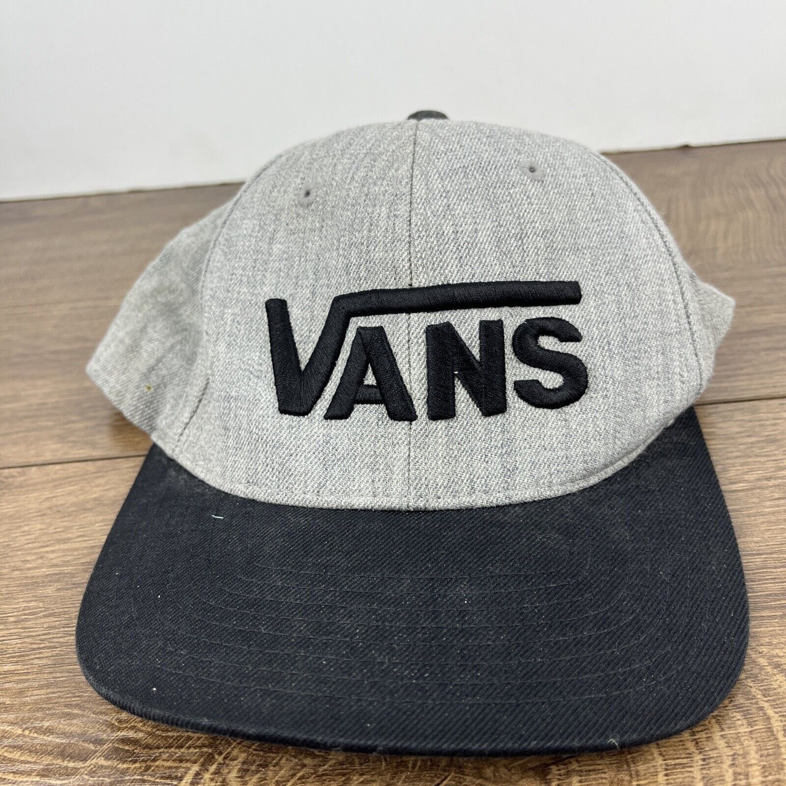 Vans VANS Snapback Hat Vans Gray Hat Adjustable Adult Size Hat Gr Size ONE SIZE - 7 Thumbnail