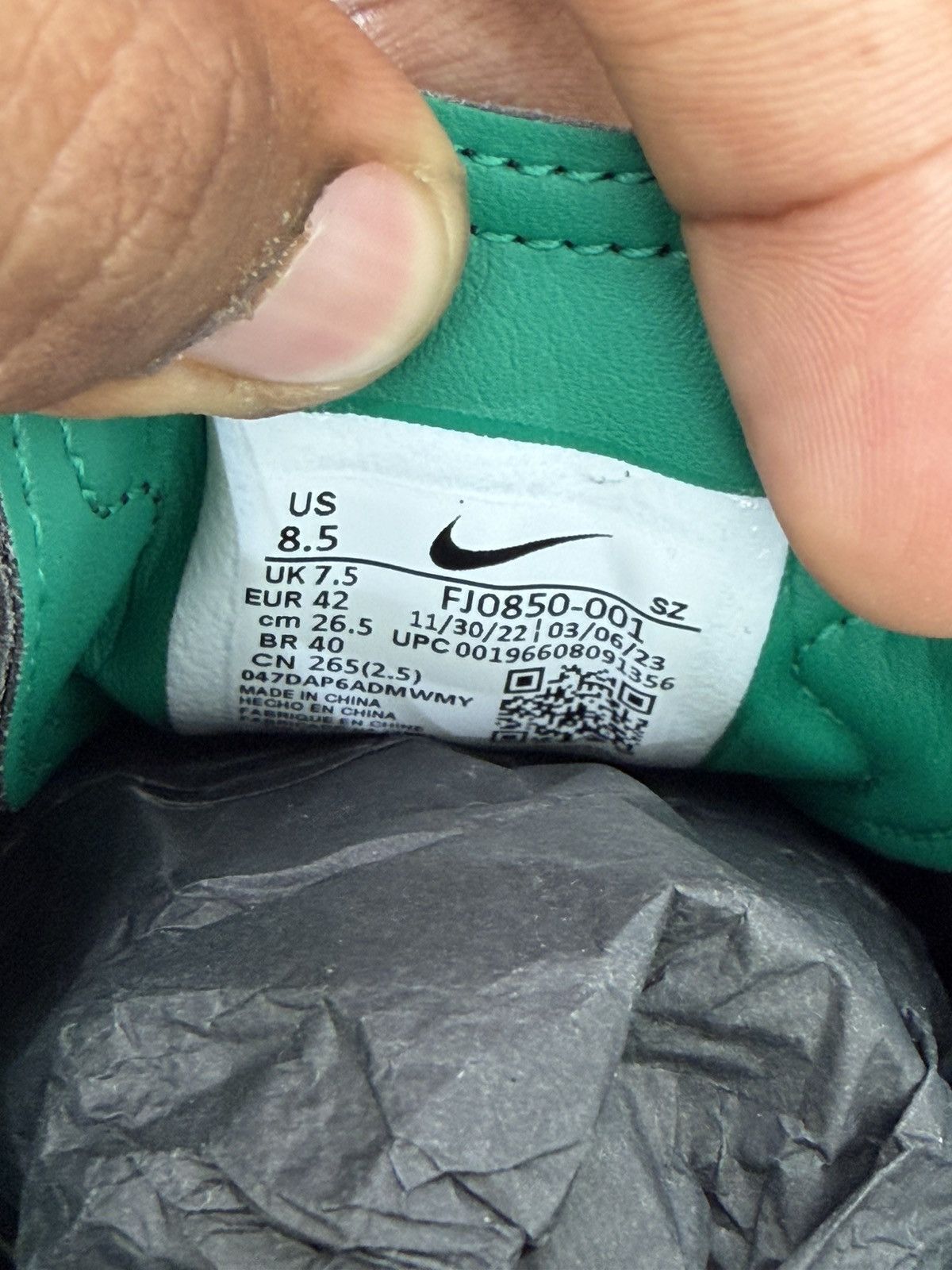 Jordan Brand Jordan ADG 4 Eastside Golf 1961 Size 8.5 (2022) Size US 8.5 / EU 41-42 - 10 Thumbnail