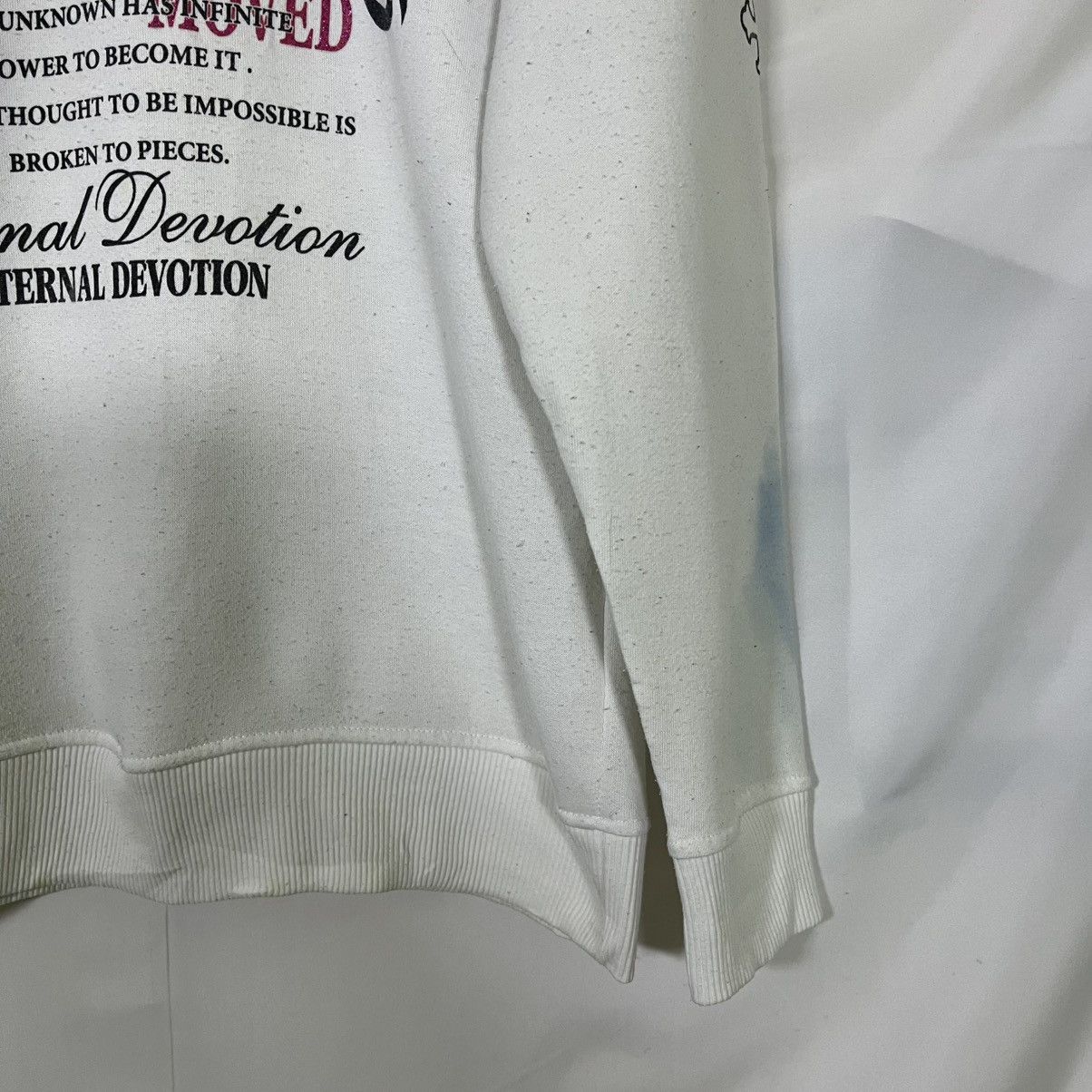 If Six Was Nine Y2K WORDING POEM LONG SLEEVE TEE Size US M / EU 48-50 / 2 - 3 Thumbnail