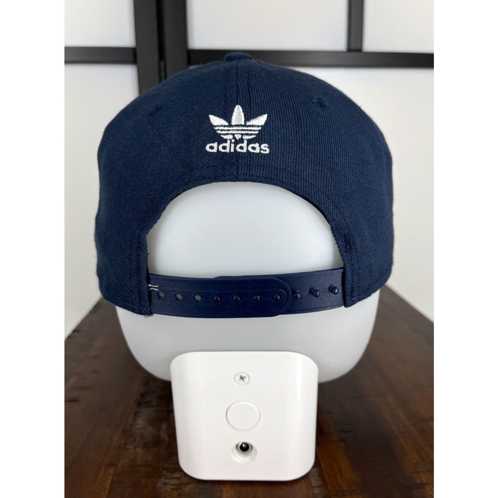 Adidas Adidas Hat Cap Snap Back One Size Blue Green Embroidered Trefoil Wool Blend Mens Cap Hat Size ONE SIZE - 6 Thumbnail