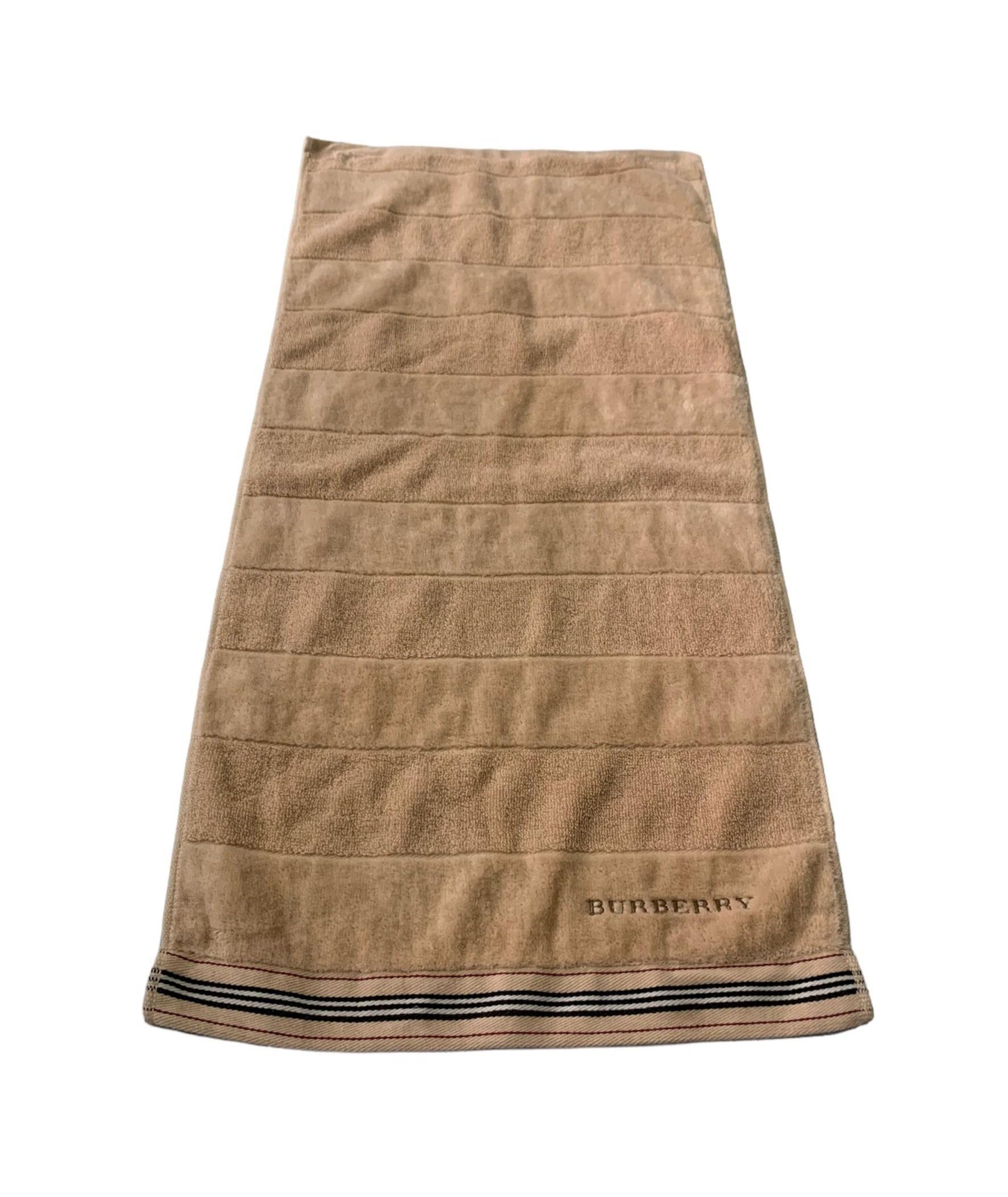 Burberry × Burberry Prorsum × Vintage Rare💥Vtg Burberry London Towel Size ONE SIZE - 4 Thumbnail