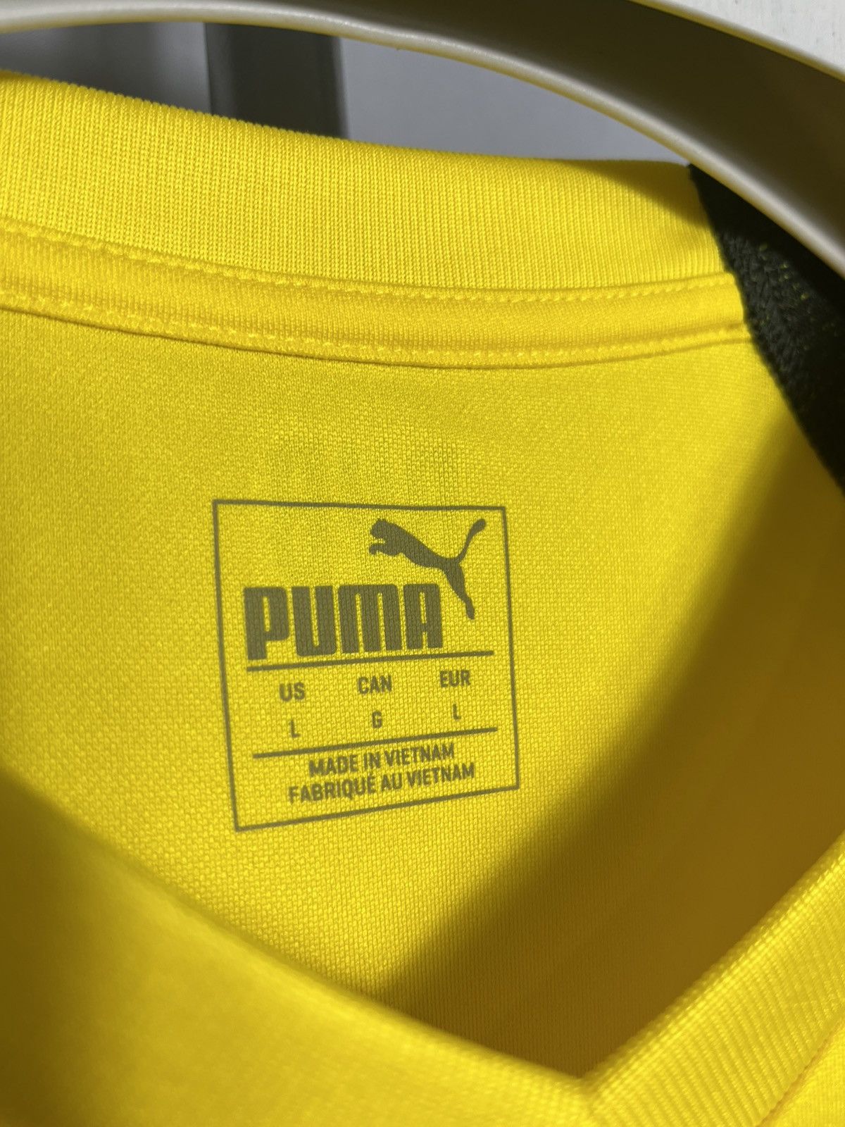 Puma BORUSSIA DORTMUND 2018 2019 HOME SHIRT SOCCER JERSEY PUMA Size US L / EU 52-54 / 3 - 4 Thumbnail