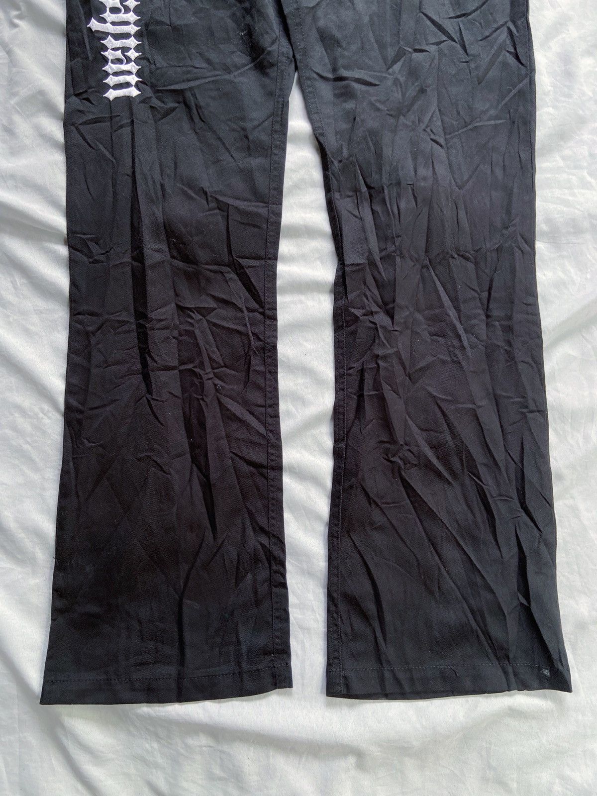 Le Grande Bleu (L.G.B.) JAPANESE DIVINER FLARED BALCK PANTS Size US 31 - 4 Thumbnail