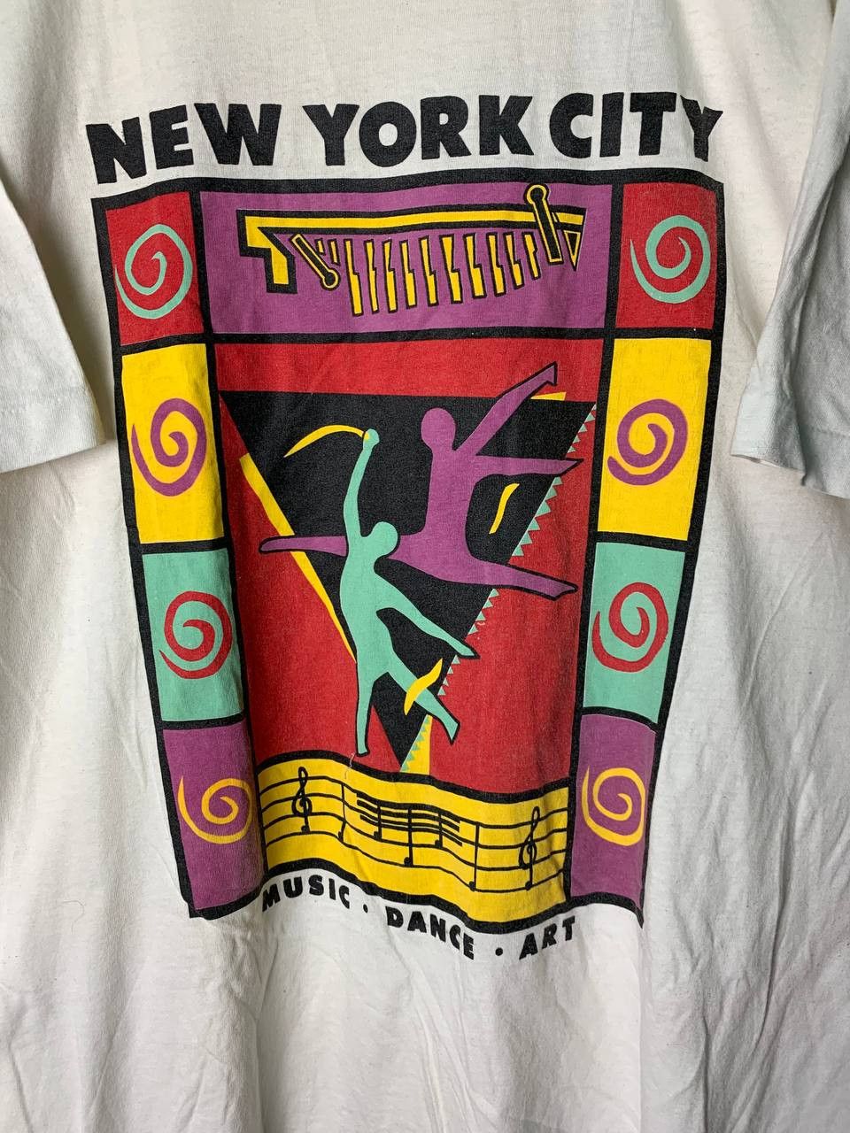 Other Vintage 90s New york City music dance art Size US XL / EU 56 / 4 - 3 Thumbnail