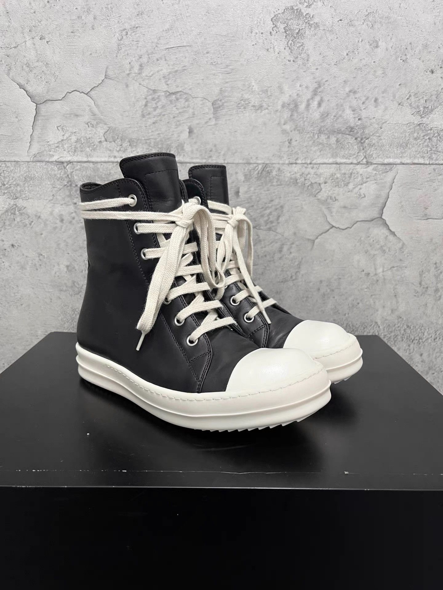 Rick Owens Rick Owens Mainline 17FW Horsehide Big Converse K34 Size US 5 / IT 35 - 4 Thumbnail