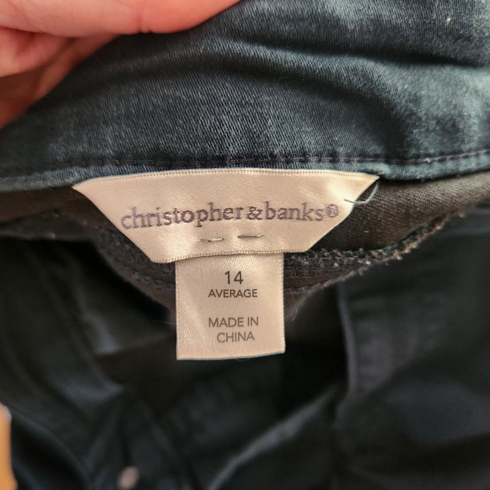 Other Christopher & Banks Emerald Green Pants Size 36" / US 14 / IT 50 - 2 Thumbnail