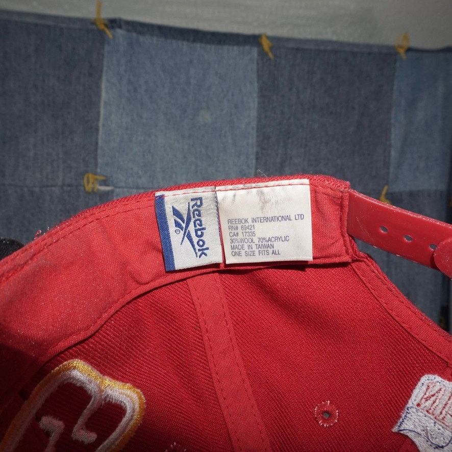 Reebok OSFA-Vintage Y2K Kansas City Chiefs embroider reebok nfl hat Size ONE SIZE - 6 Thumbnail