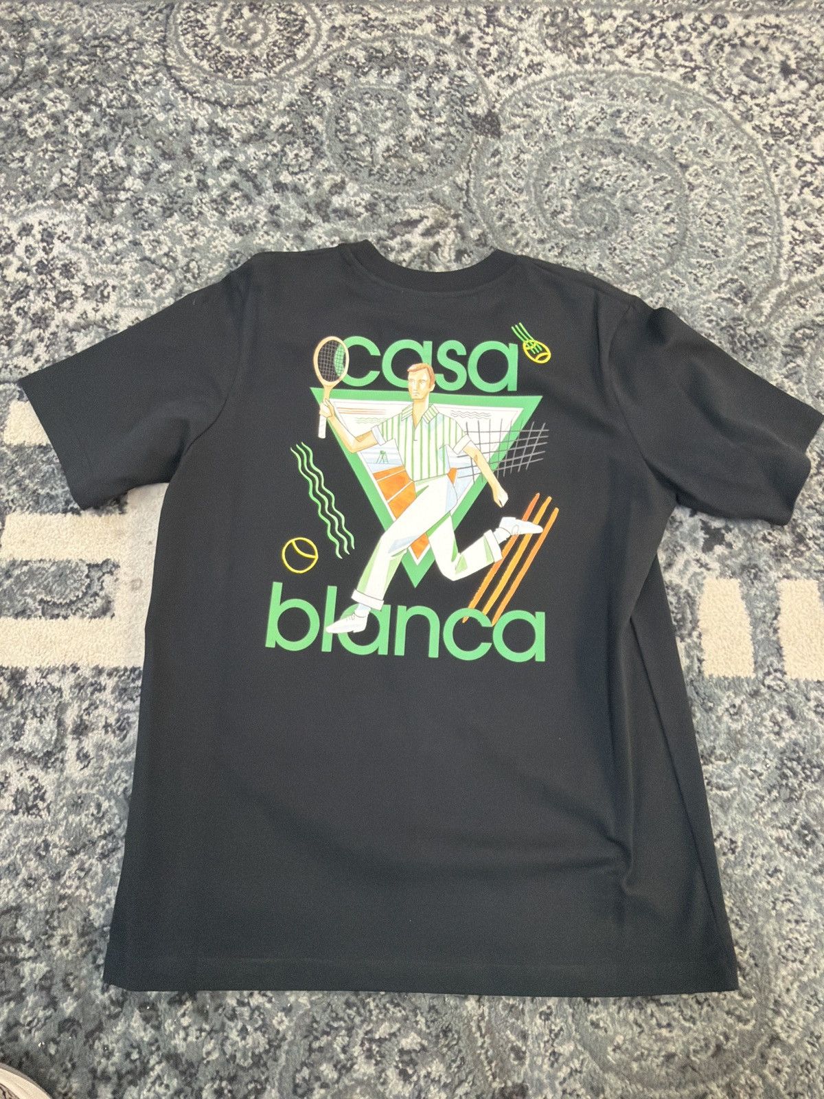 Casablanca Casablanca Tennis Club T shirt black Size US S / EU 44-46 / 1 - 2 Thumbnail