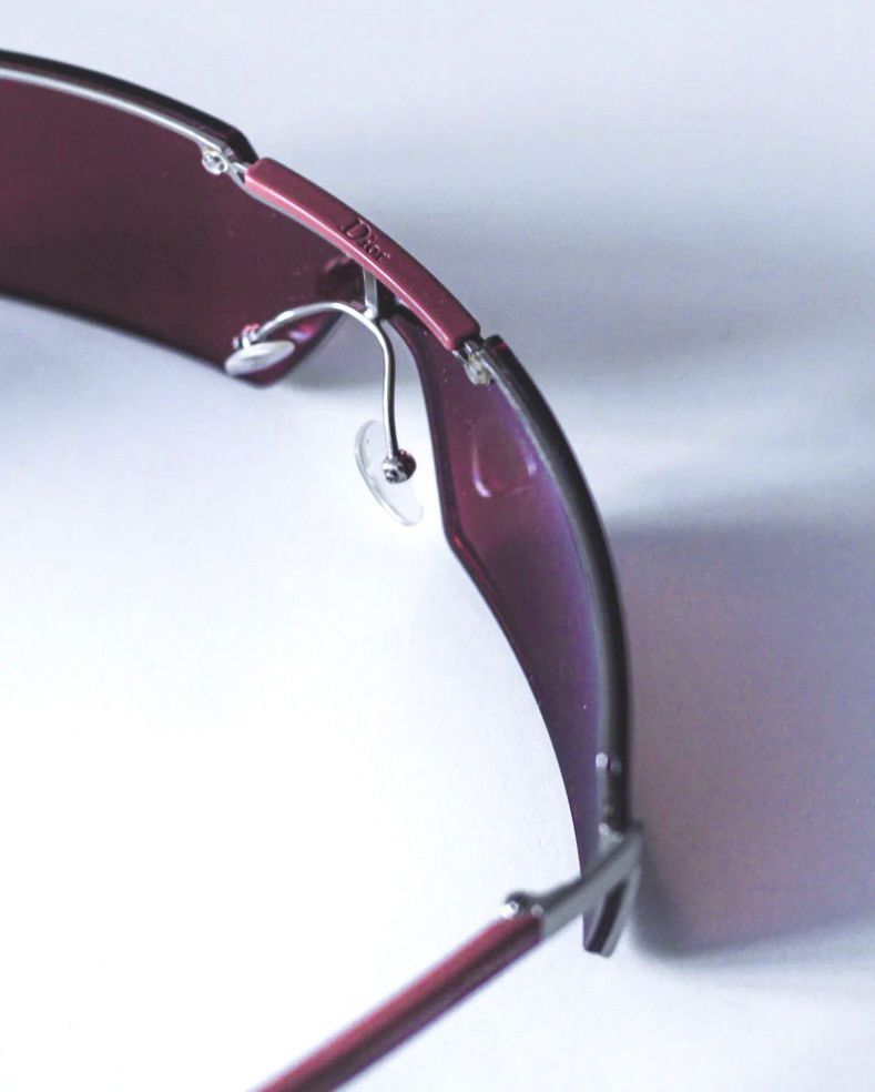 Dior Christian Dior Sunglasses Victim 2 Shield Mask Vintage Size ONE SIZE - 2 Thumbnail