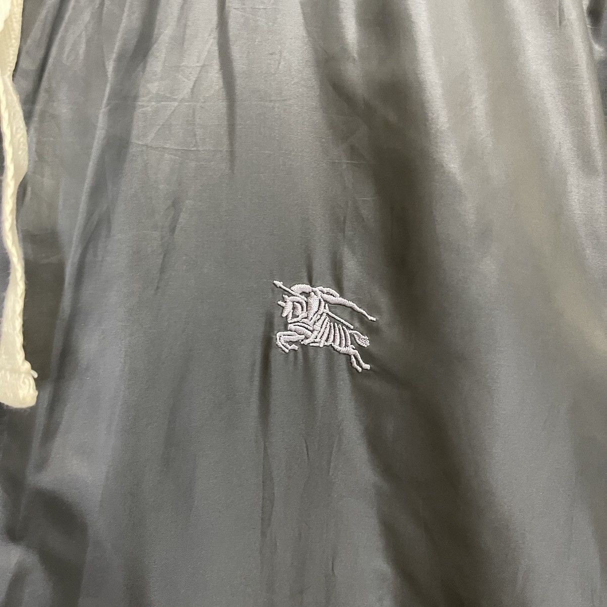 Burberry × Designer Vintage Burberry Black Label Reversible Hoodie Size US M / EU 48-50 / 2 - 8 Thumbnail