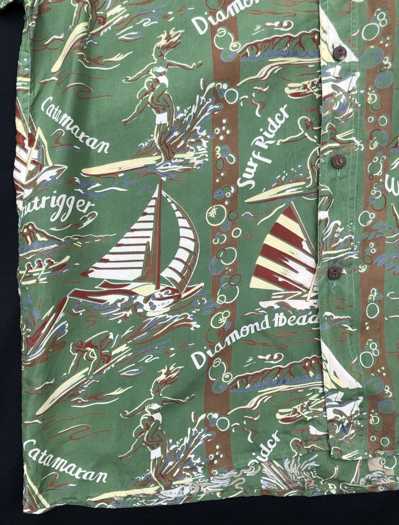 Vintage Vintage Avanti Hawaii 100% Silk Hawaiian Shirt Aloha Size US L / EU 52-54 / 3 - 11 Thumbnail