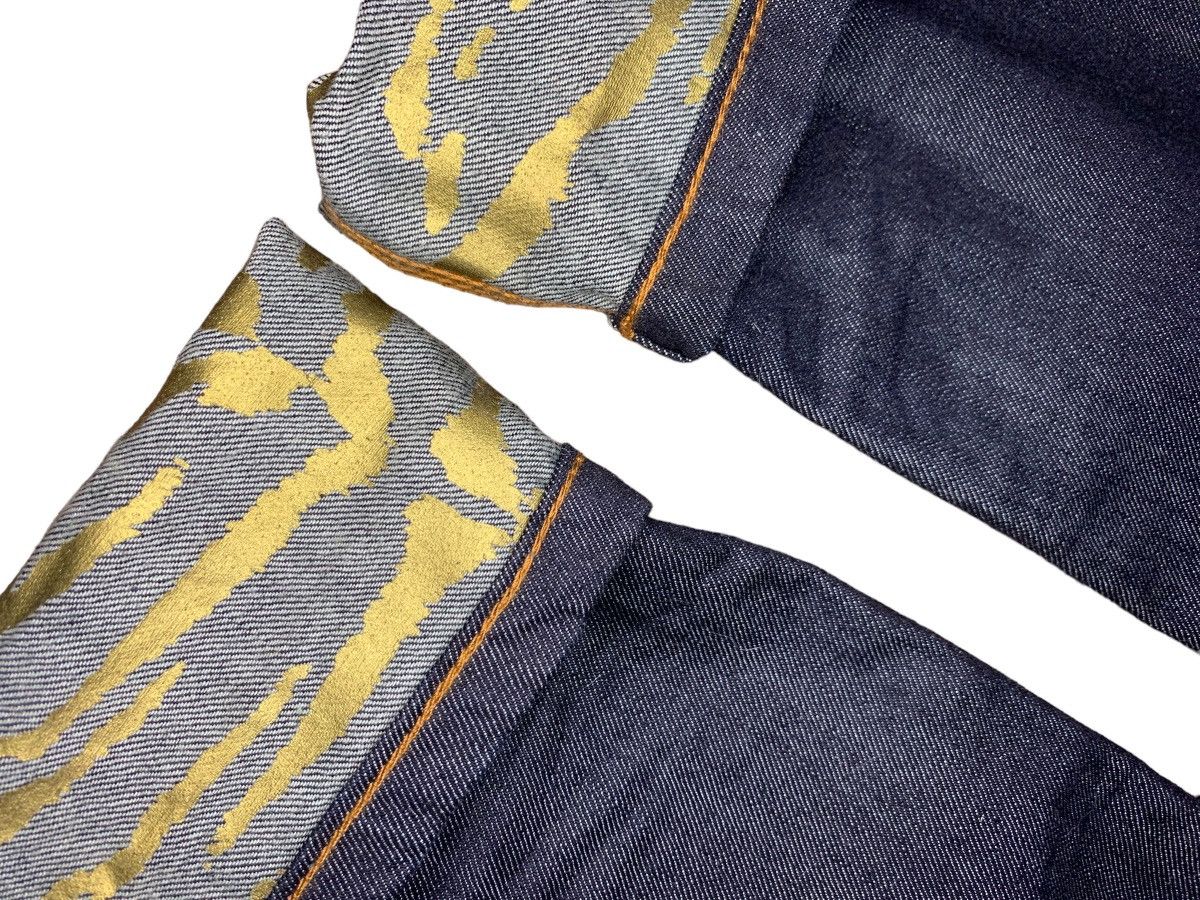 Japanese Brand Nipponblue Oniarai dragon vs tiger multipocket sukajan jeans Size US 32 / EU 48 - 8 Thumbnail