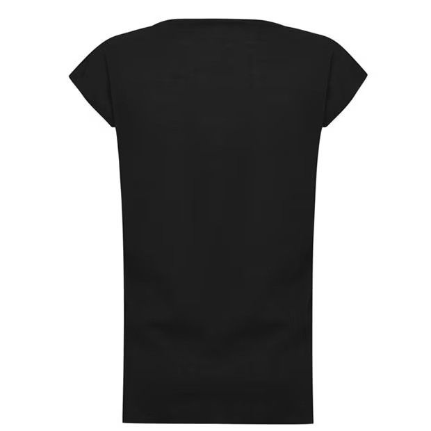 Balmain o1g2r1mq0924 Cover Up T Shirt Dress in Black Size S / US 4 / IT 40 - 2 Thumbnail