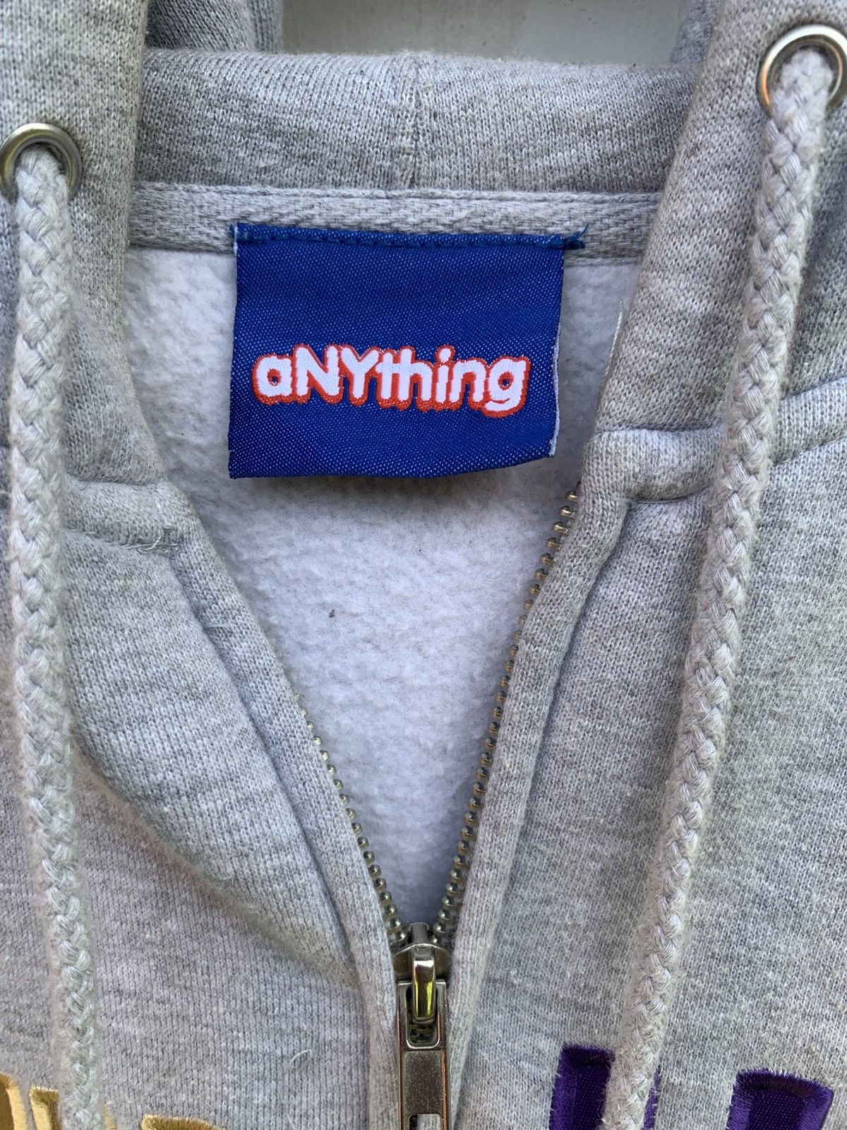 aNYthing Vintage y2k aNYthing script embroidery iconic logo Size US L / EU 52-54 / 3 - 6 Thumbnail