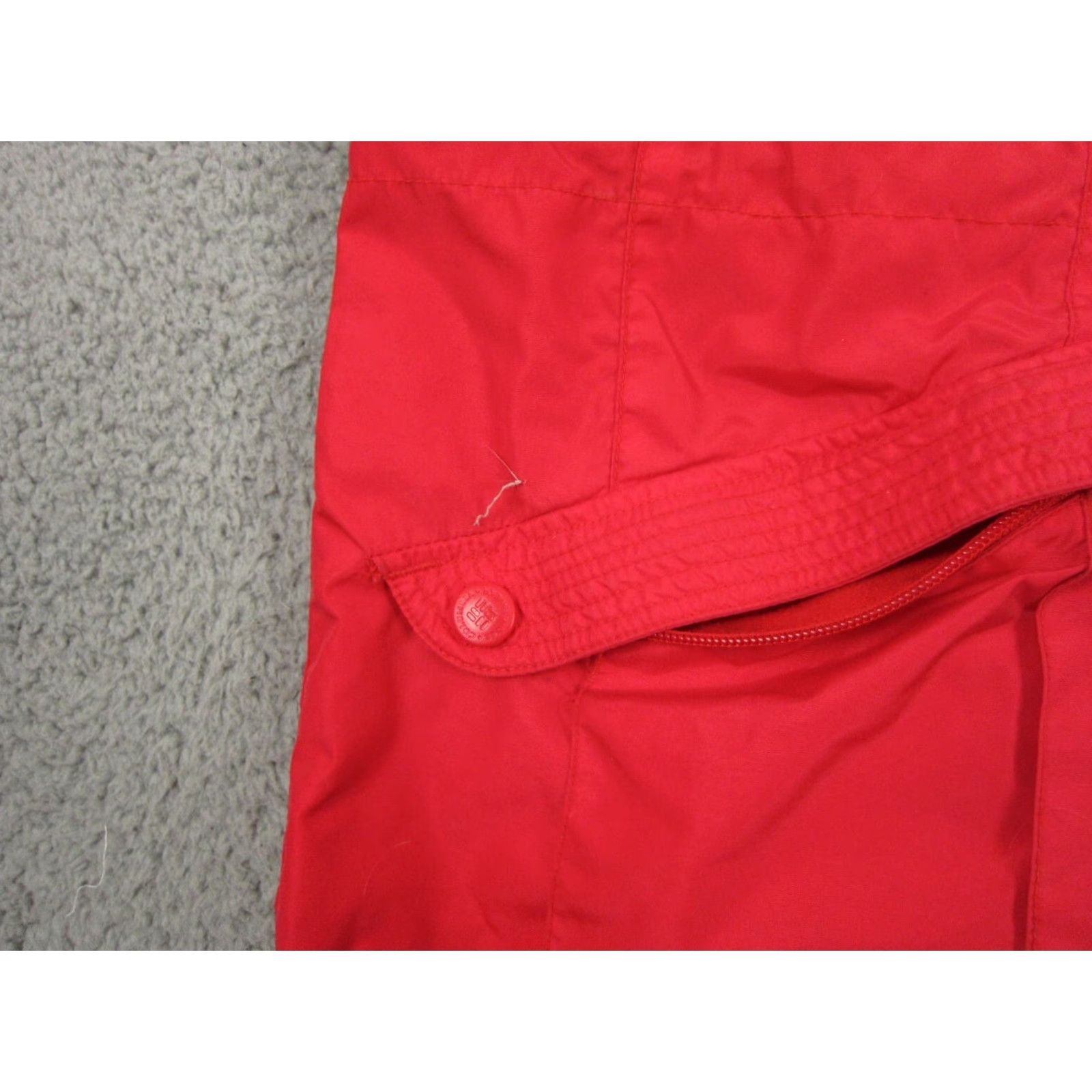 Vintage Columbia Jacket Womens M Red Full Zip Windbreaker 90s Vintage Style Windbreaker Columba? Size M / US 6-8 / IT 42-44 - 4 Thumbnail