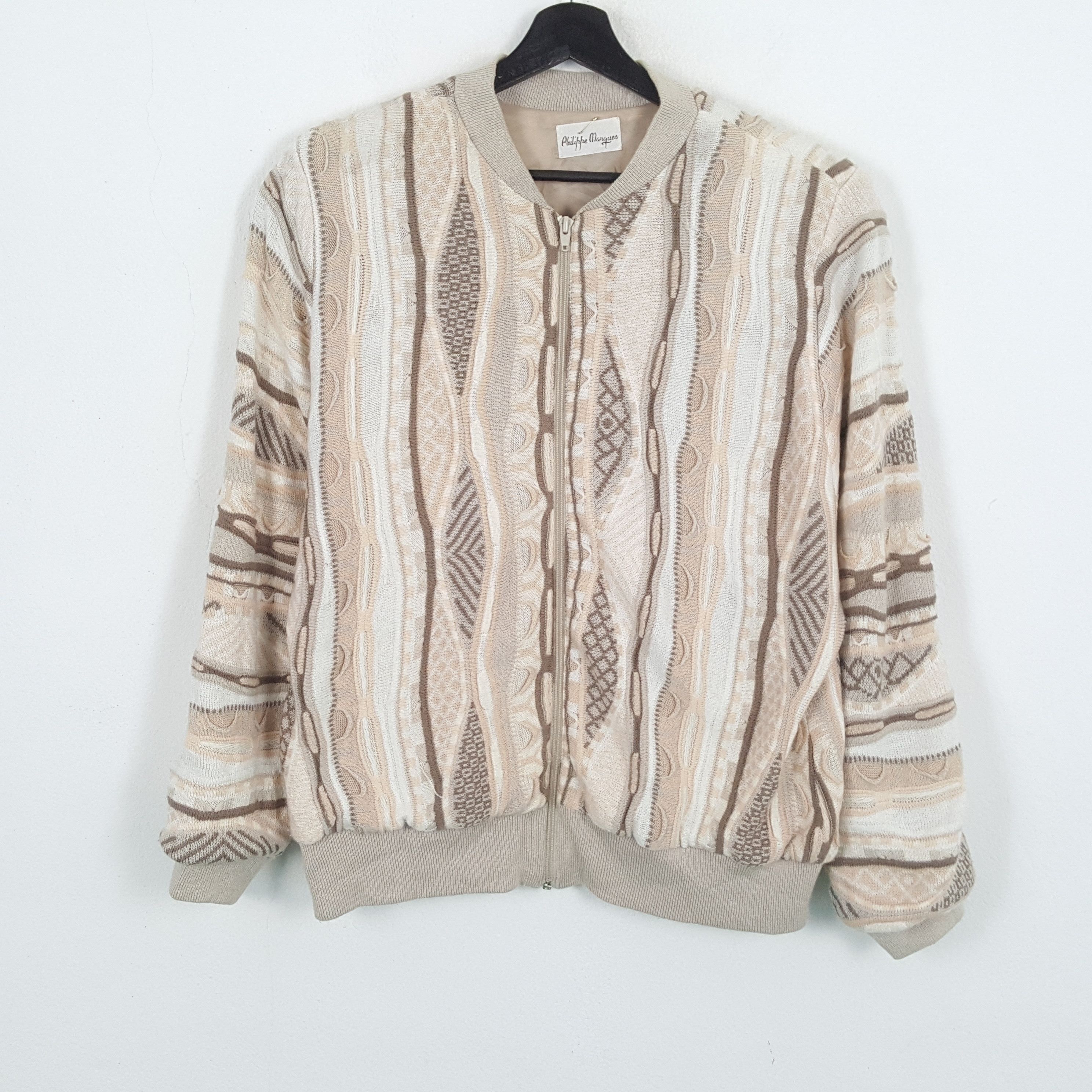 Coogi × Designer × Vintage PHILIPPE MARQUES Fashion Coogi Style Design Sweater Size US L / EU 52-54 / 3 - 1 Thumbnail