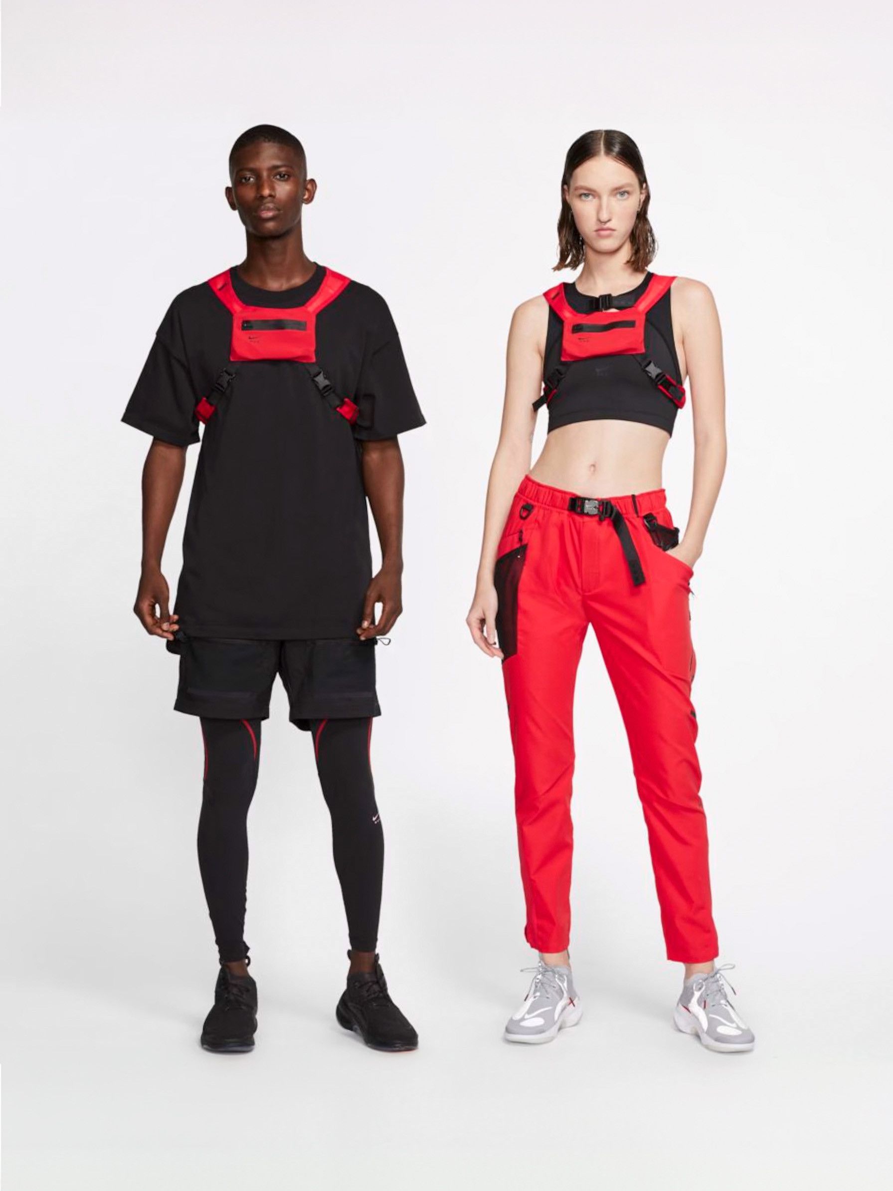 MMW × Nike NIKE x MMW SE NRG NYLON CHEST RIG 'UNIRED' CK1920-657 Size ONE SIZE - 4 Thumbnail