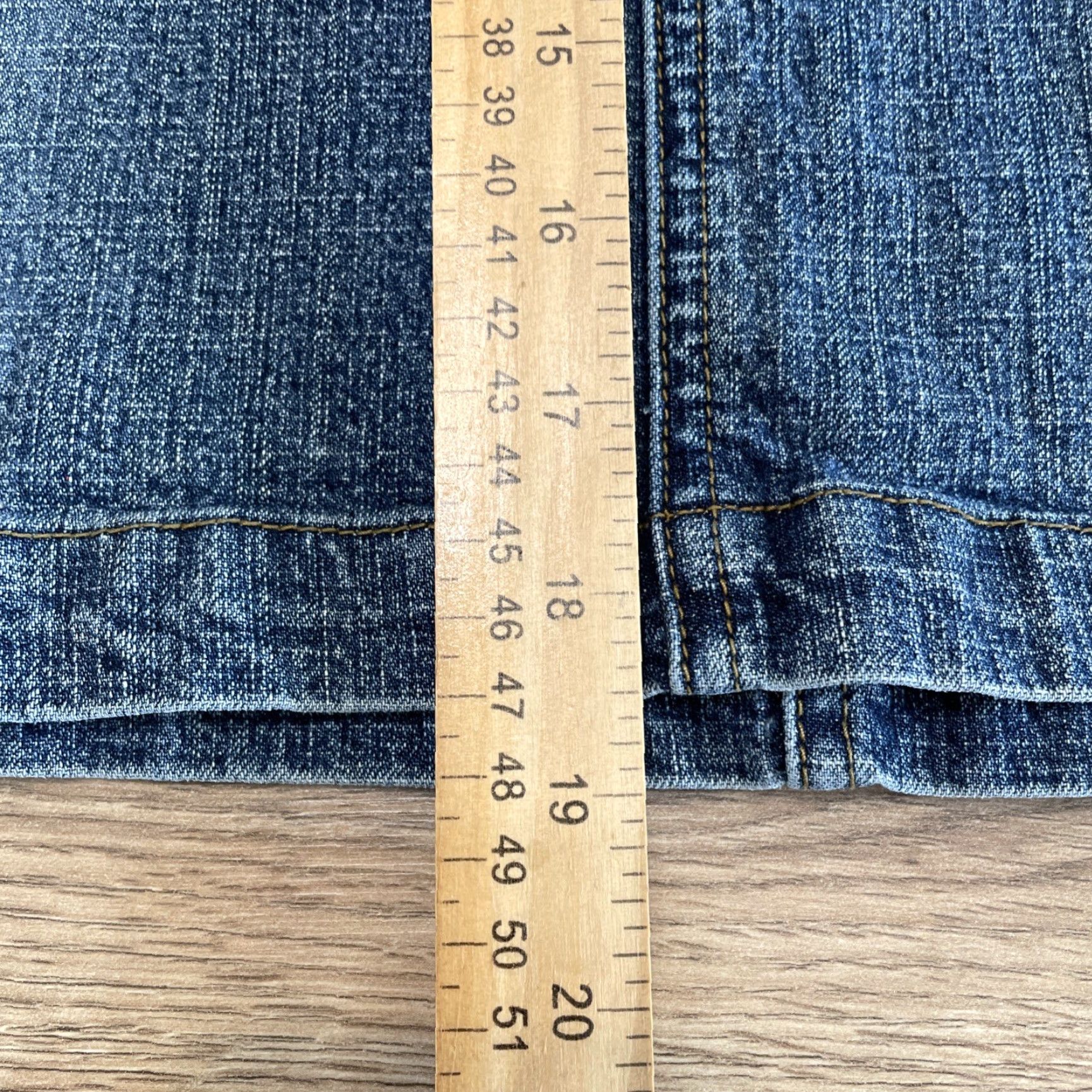 Denime VINTAGE Zana Di Denim Skirt Women Small A-Line Shorts Low Rise Blue Y2K Size 25" / US 0 / IT 36 - 6 Thumbnail