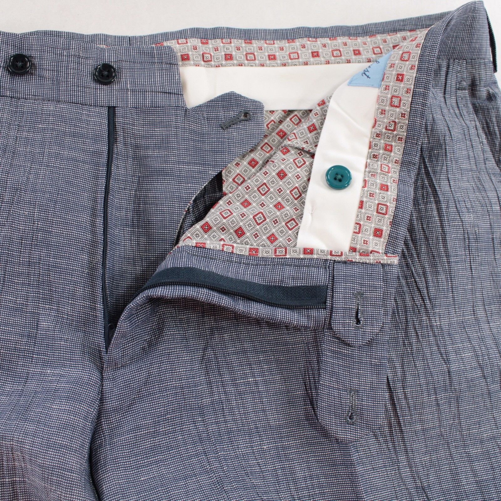 Belvest Belvest New with tags Chino Size 38 US In Blue Size US 38 / EU 54 - 3 Thumbnail