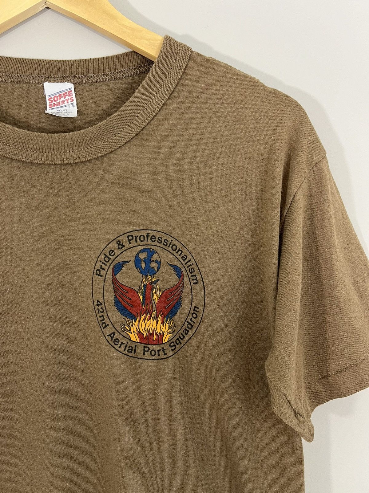 Vintage Single Stitch Desert Military Tee Size US L / EU 52-54 / 3 - 5 Thumbnail