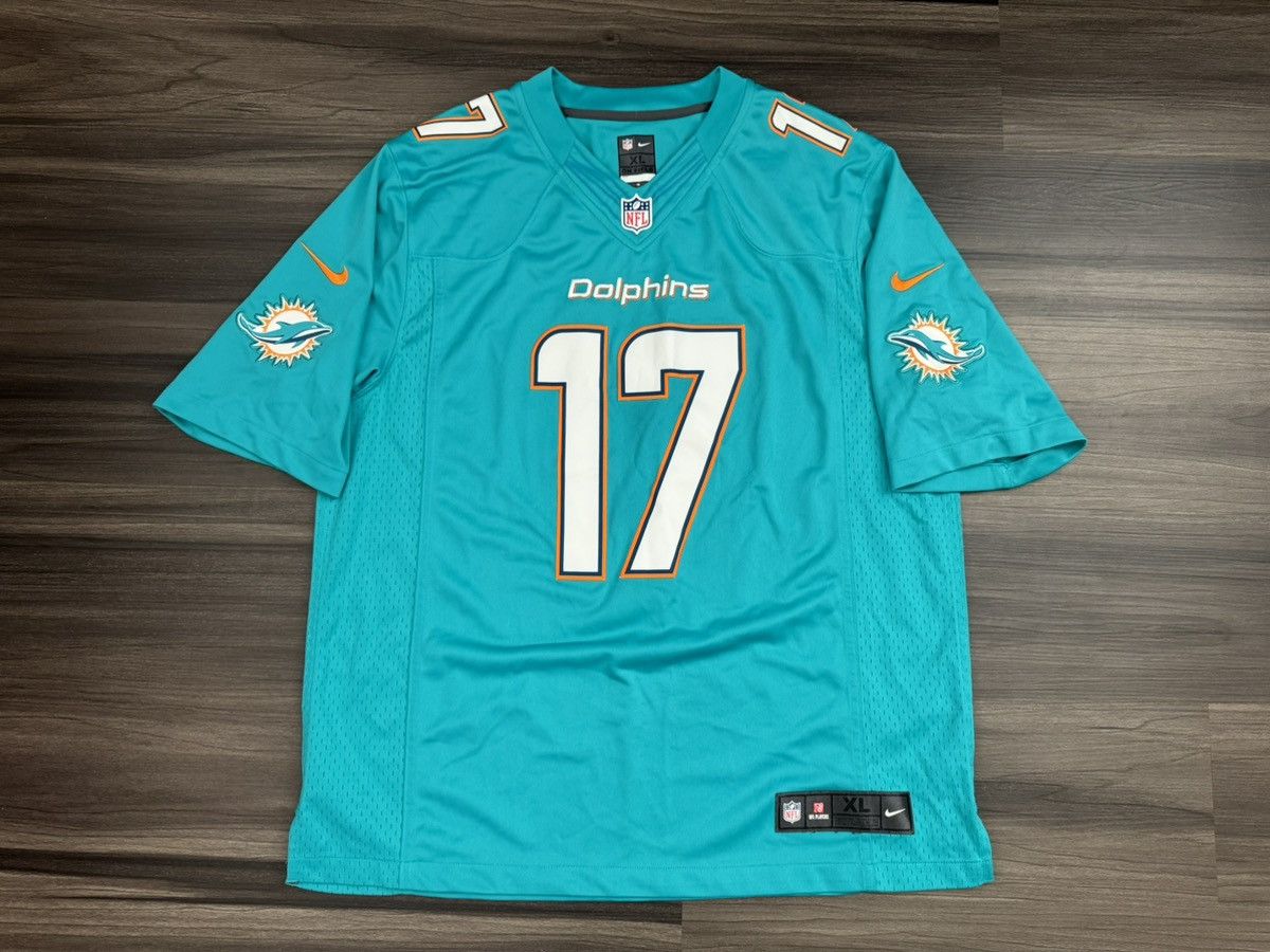 Nike Miami Dolphins Ryan Tannehill #17 NFL Stitched Aqua Jersey Size US XL / EU 56 / 4 - 1 Thumbnail