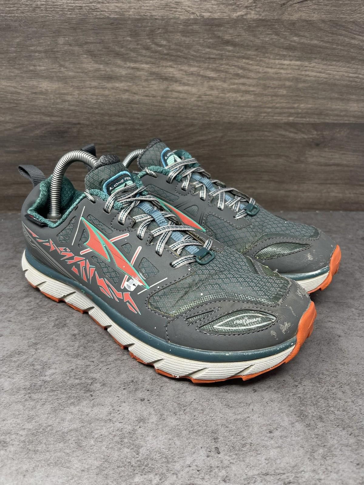 Altra Altra Lone Peak 3 Shoes Womens Size 9.5 Grey Teal Size US 9.5 / IT 39.5 - 4 Thumbnail