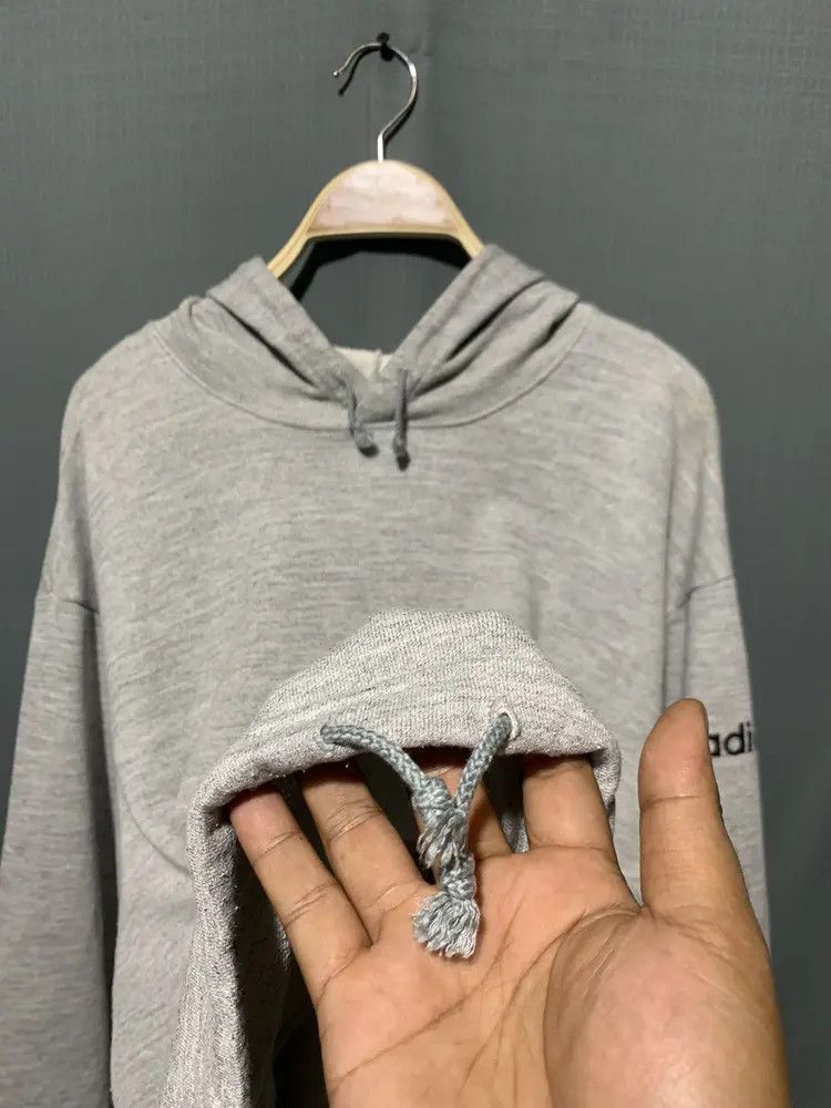 Adidas Vintage adidas back stripes pullover boxy hoodie Size US M / EU 48-50 / 2 - 9 Thumbnail