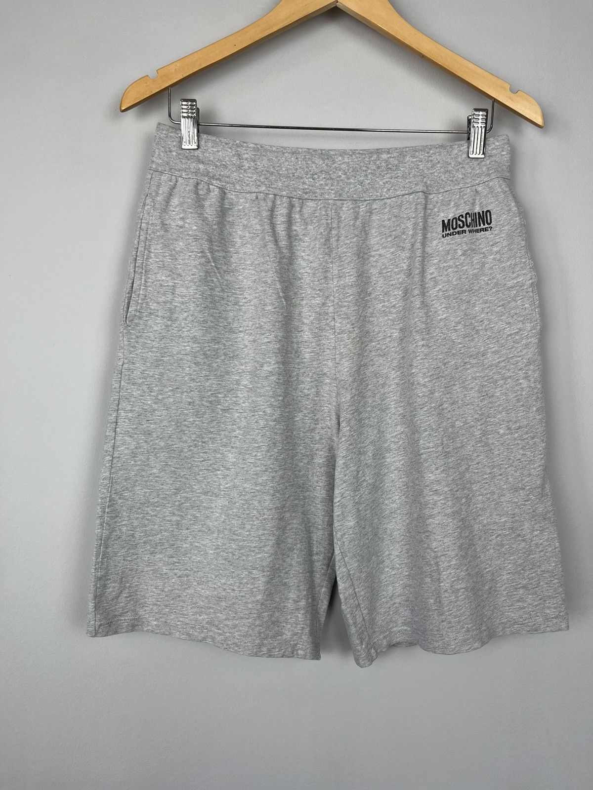 Moschino Moschino Underwear Y2K Cotton Basic Shorts Size US 34 / EU 50 - 4 Thumbnail