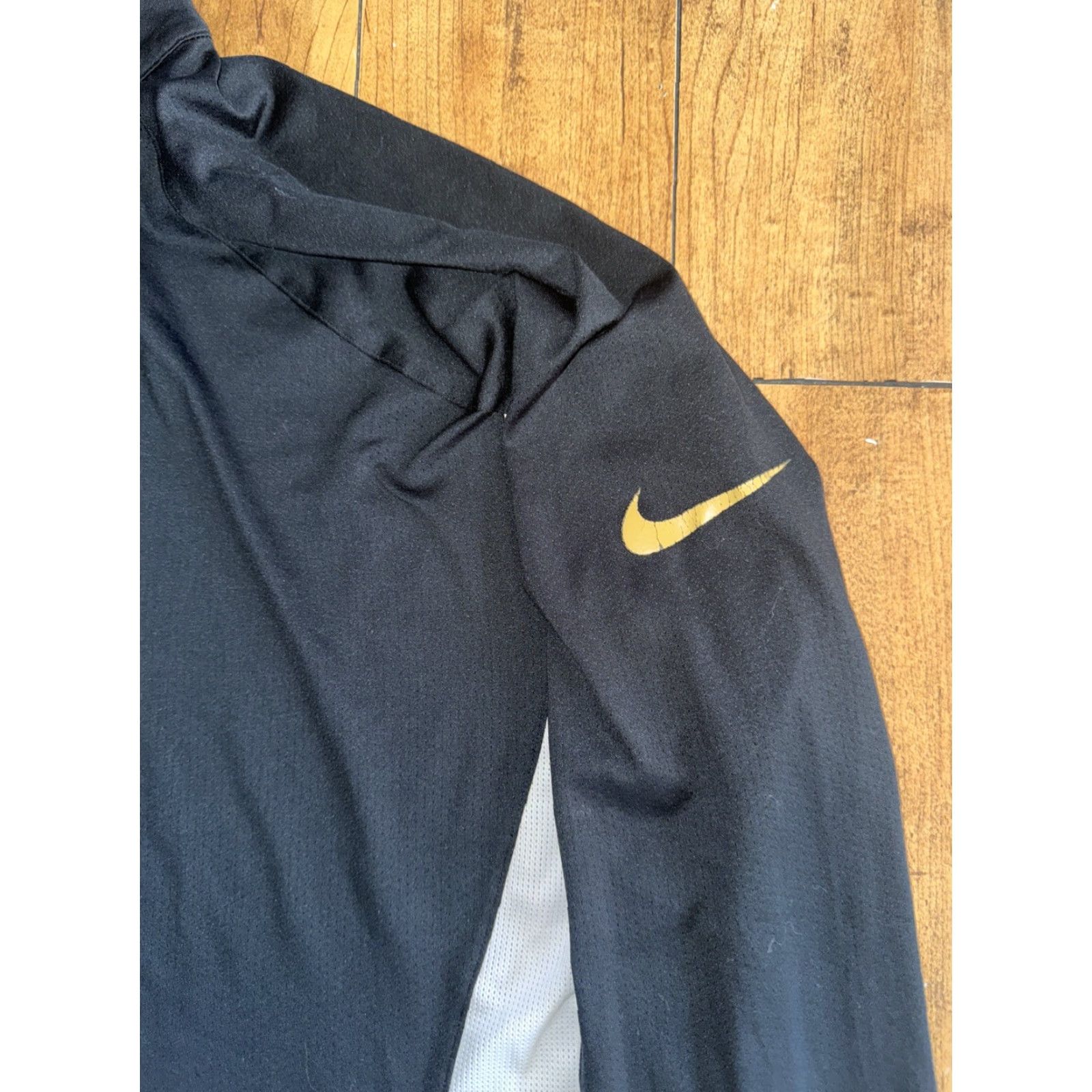 Nike Nike Dri-Fit Quarter Zip Jacket Men L Black Zip Activewear Casual Size US L / EU 52-54 / 3 - 2 Thumbnail