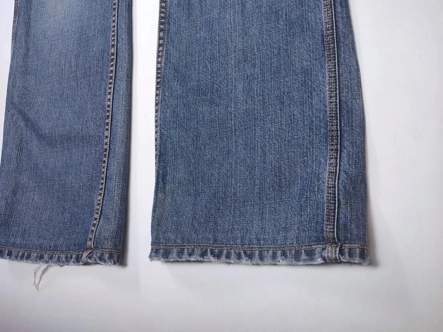 Diesel × Vintage Diesel Moorix Washed Straight Damaged Denim Pants Size US 30 / EU 46 - 22 Thumbnail