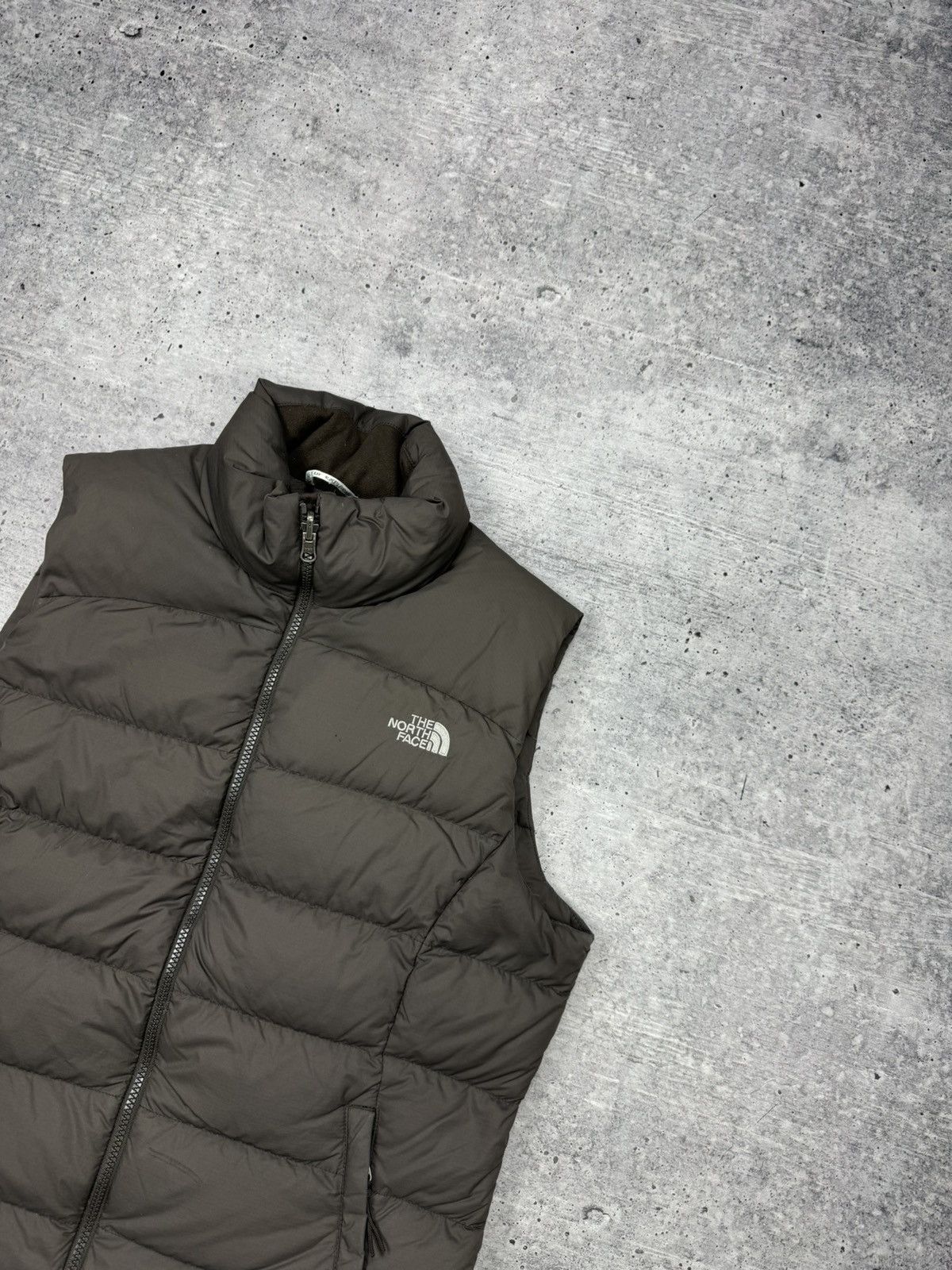 The North Face × Vintage Vintage Y2K The North Face 700 Down Brown Puffer Vest Jacket Size L / US 10 / IT 46 - 4 Thumbnail