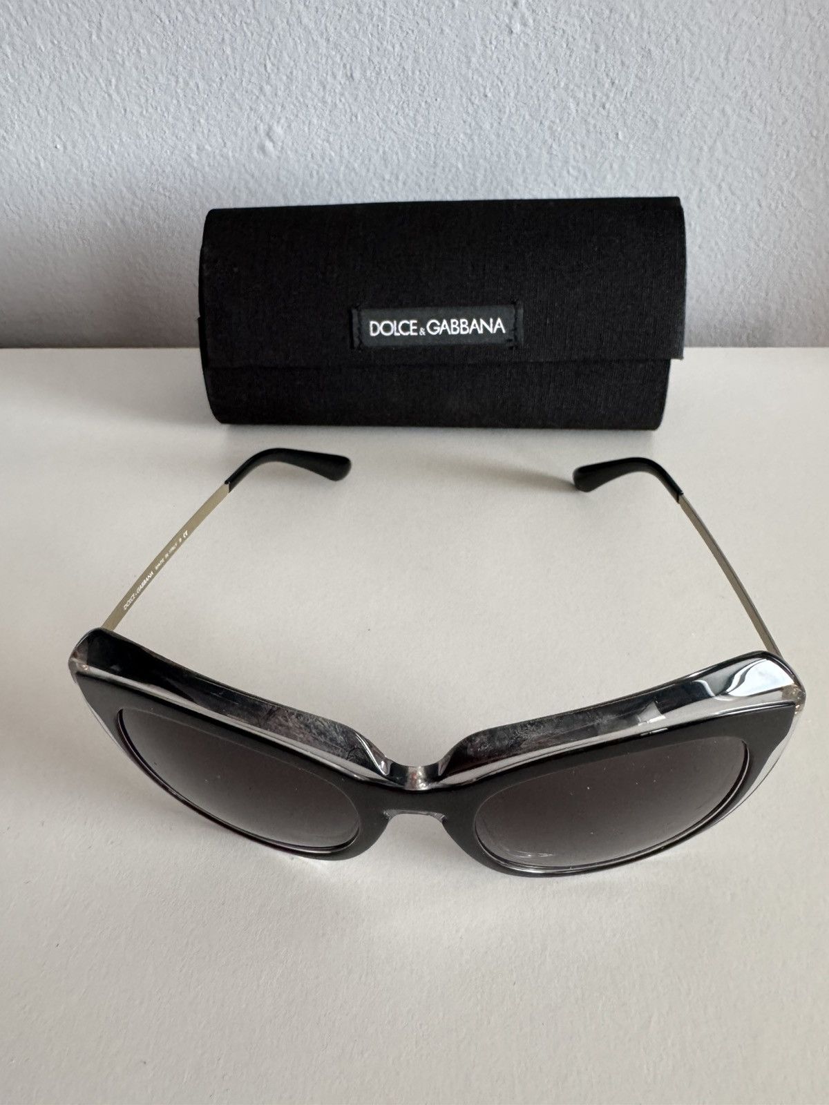 Dolce & Gabbana New DOLCE & GABBANA Sunglasses DG 4282 675/8G Top Black Size ONE SIZE - 7 Thumbnail
