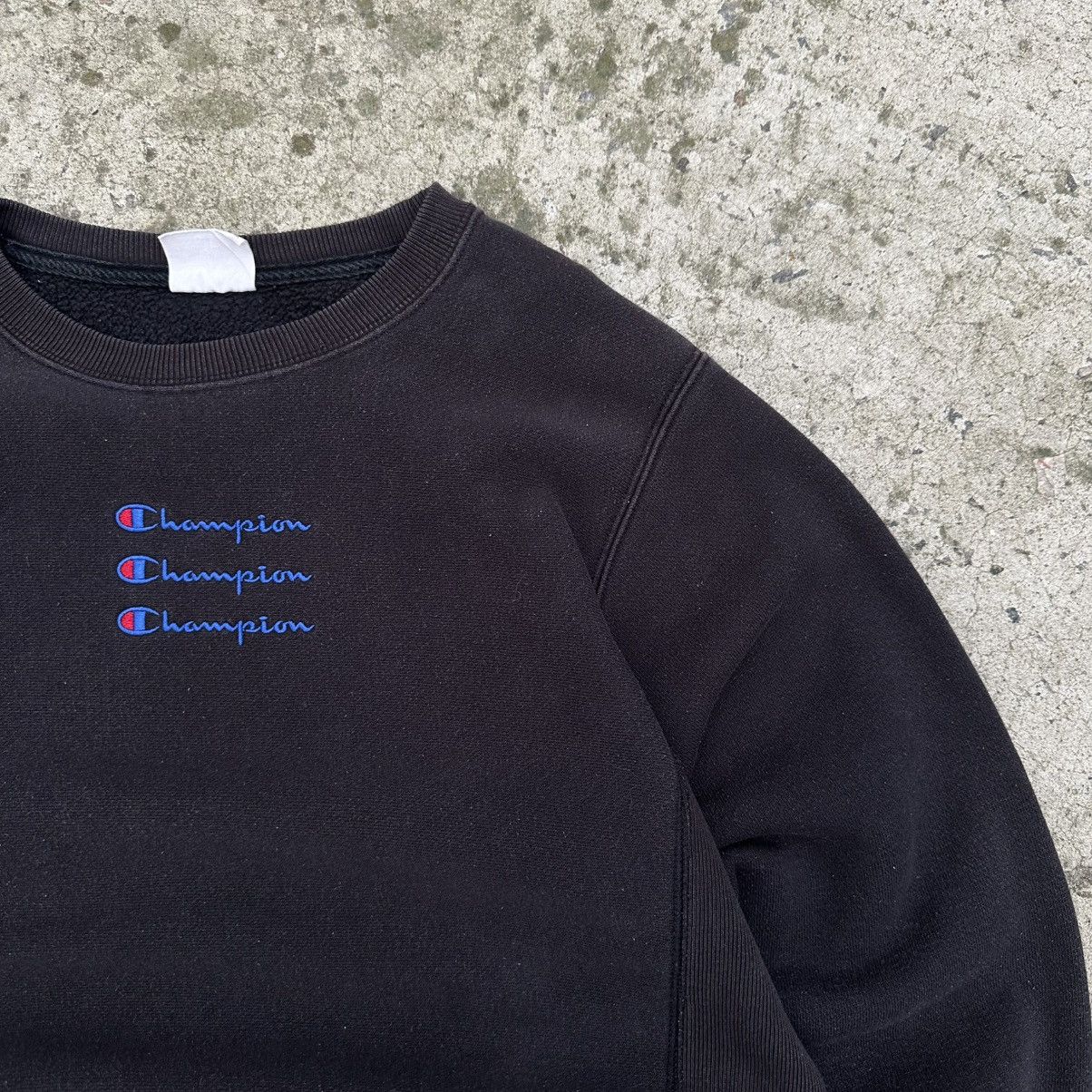 Champion Vintage Champion Sweatshirts Centre Logo New York 90s Y2K Size US M / EU 48-50 / 2 - 5 Thumbnail