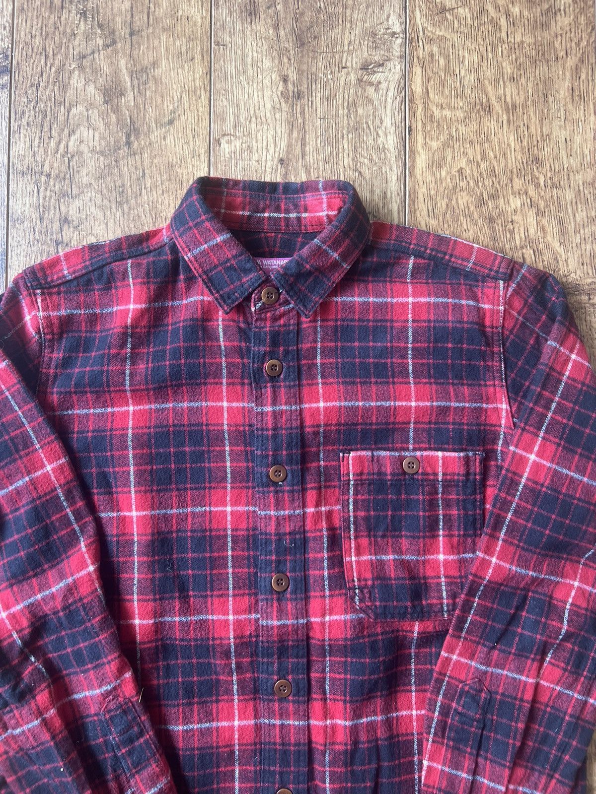 Comme des Garcons × Junya Watanabe Junya Watanabe COMME des GARÇONS plaid button up shirt Size US S / EU 44-46 / 1 - 2 Thumbnail